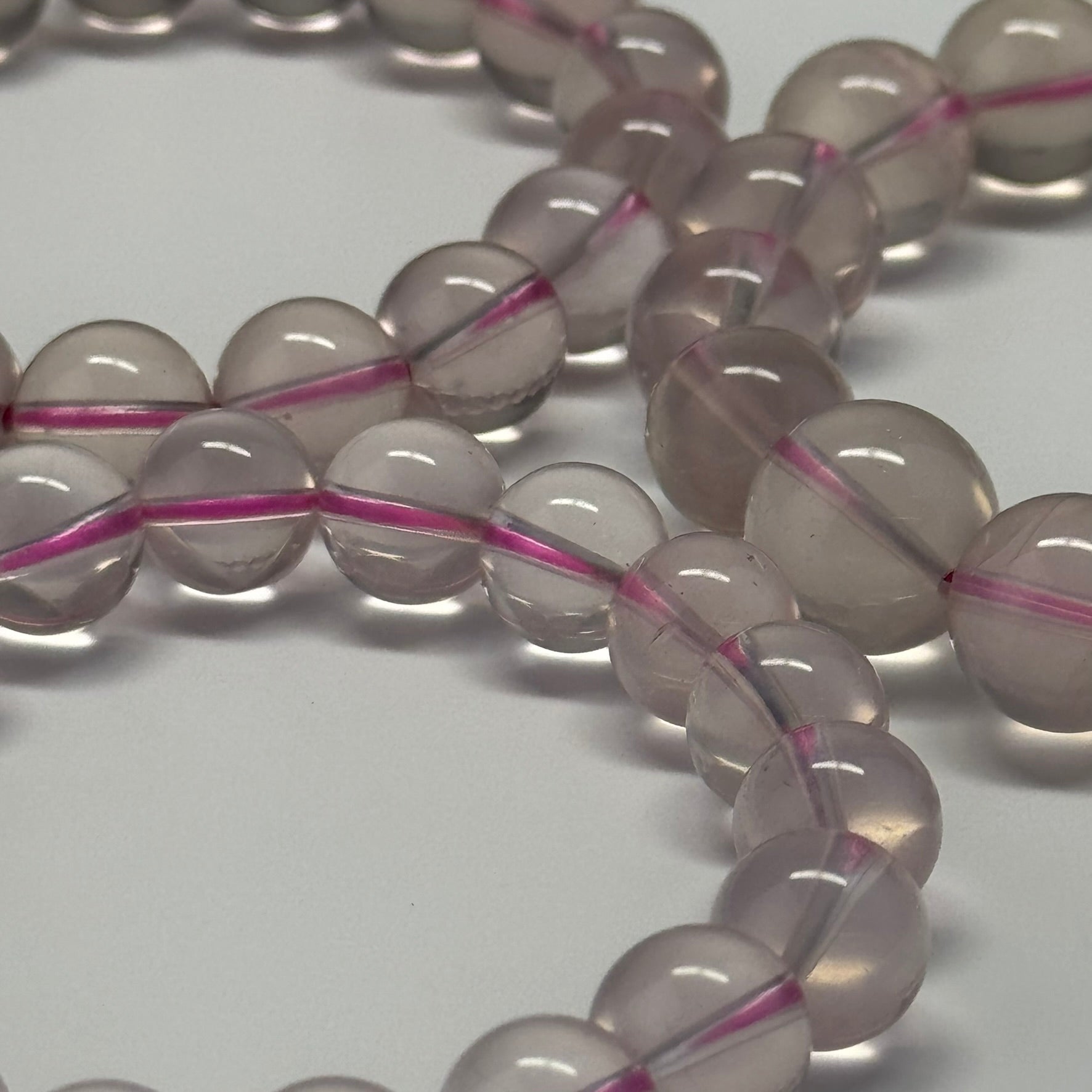 Star Rose Quartz Bracelet – Natural Gemstone Jewelry for Love & Healing (AAA Quality)