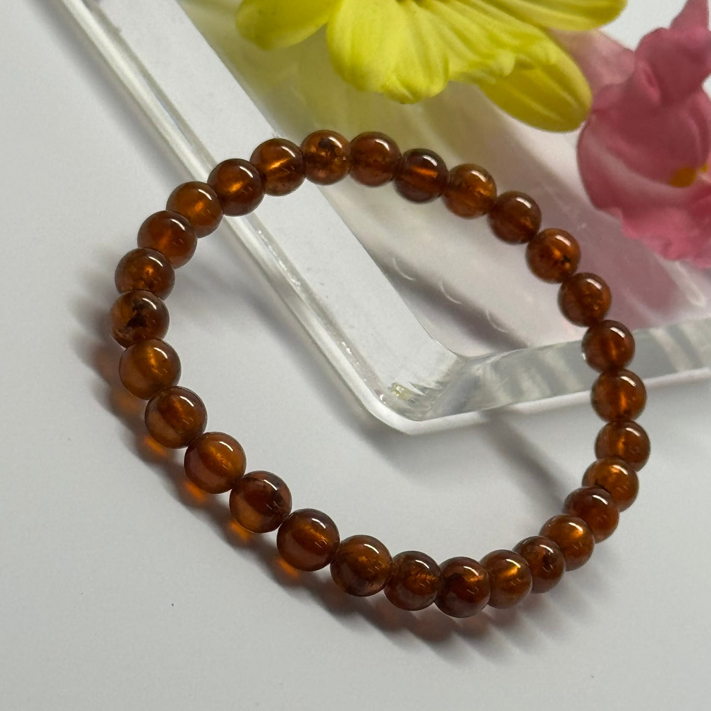 Hessonite Garnet Bracelet – Healing Gemstone Jewelry