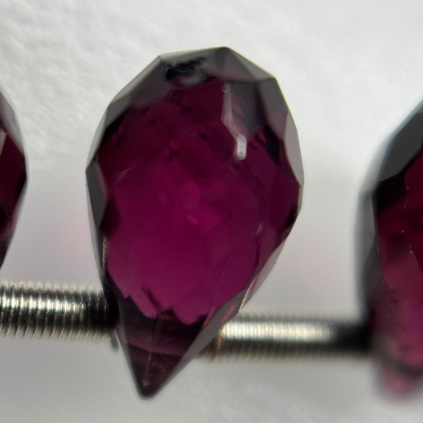 Garnet Faceted Beriolette Gemstone Beads (AAAA Quality)