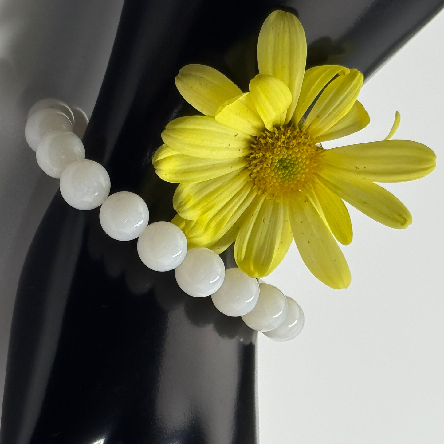 White Opal Bracelet AAA – Natural Gemstone Jewelry