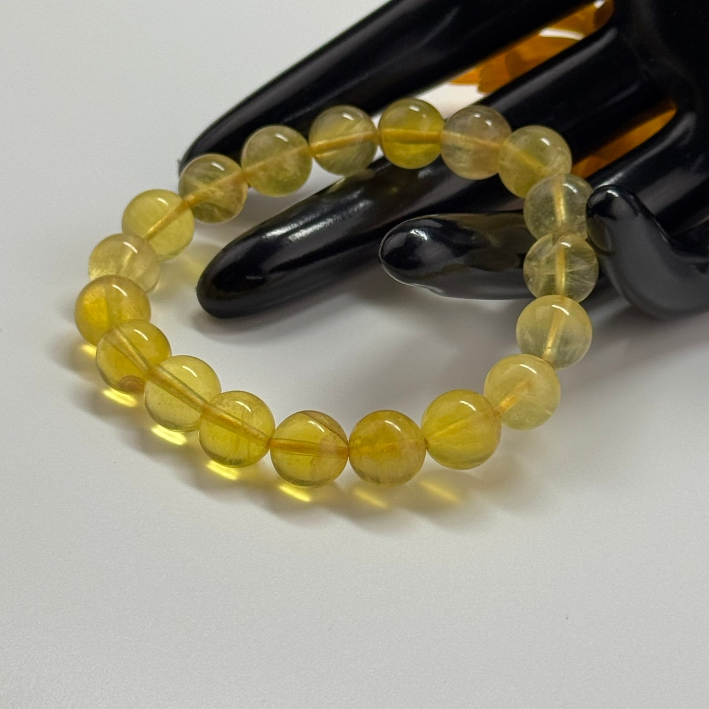 Yellow Fluorite Bracelet – Natural Gemstone Jewelry for Energy & Style - (AAAAA Quality)
