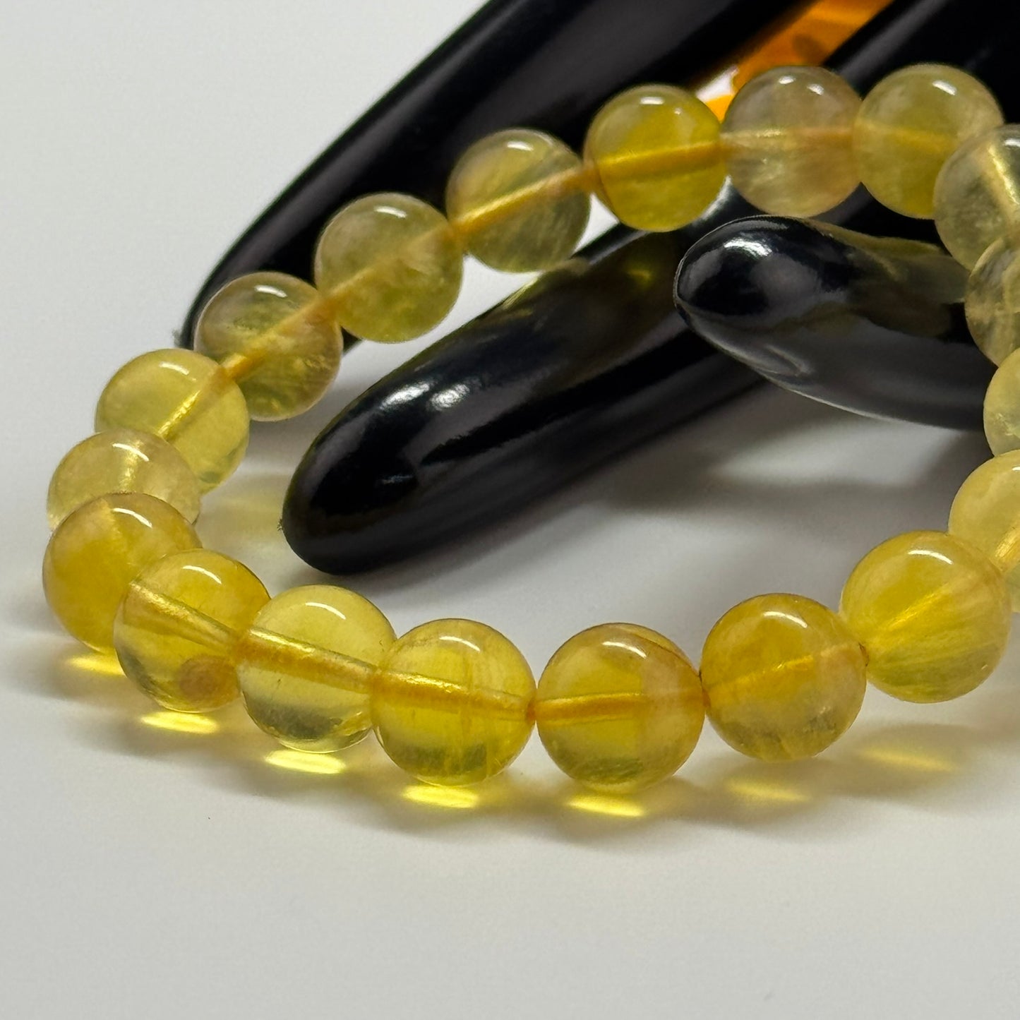 Yellow Fluorite Bracelet – Natural Gemstone Jewelry for Energy & Style - (AAAAA Quality)