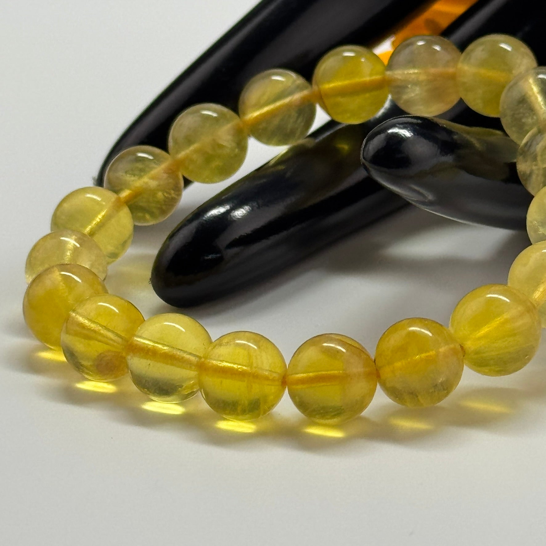 Yellow Fluorite Bracelet – Natural Gemstone Jewelry for Energy & Style - (AAAAA Quality)