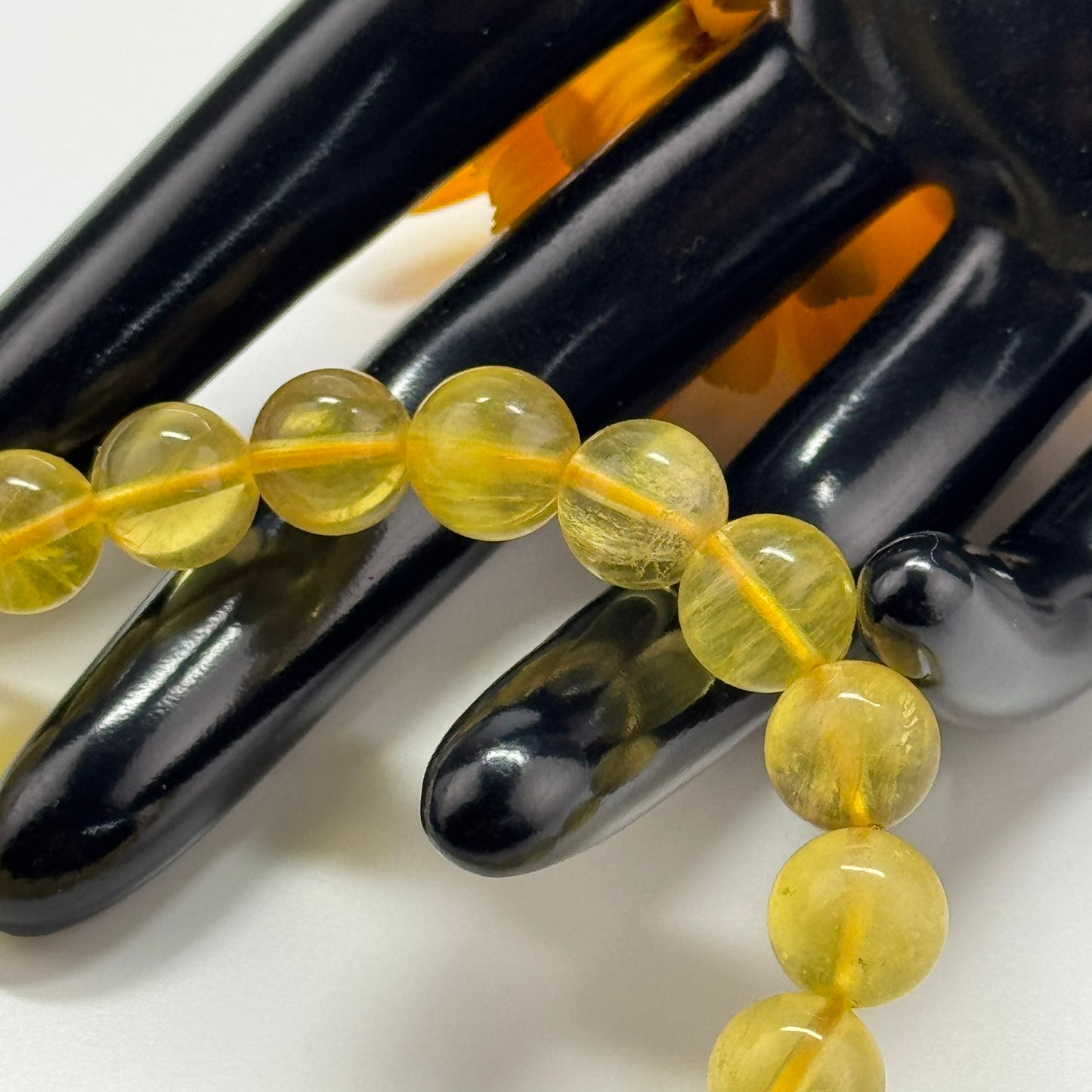 Yellow Fluorite Bracelet – Natural Gemstone Jewelry for Energy & Style - (AAAAA Quality)