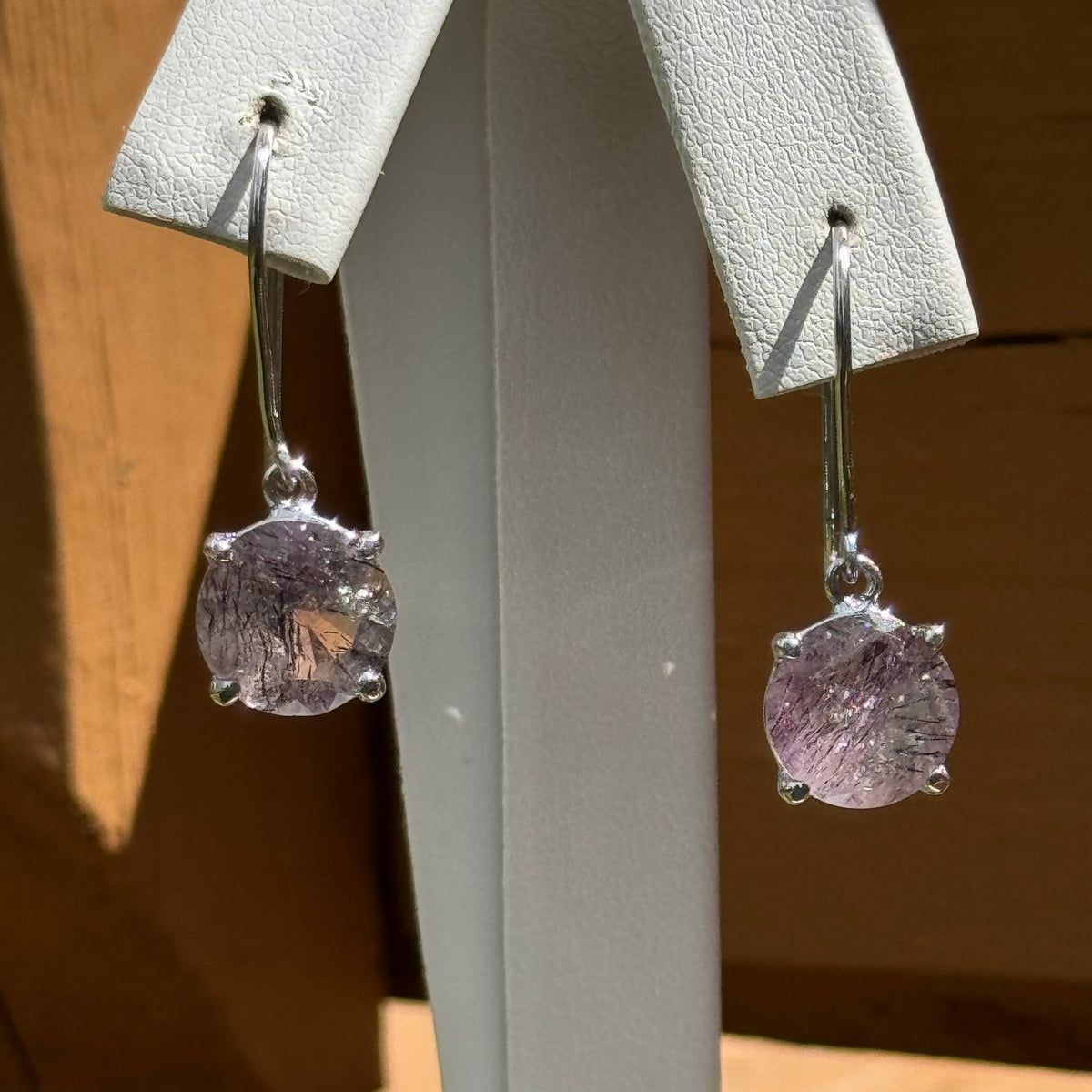 Sacred Seven Earrings – Sheppard Hook 925 Sterling Silver – AAAA Quality
