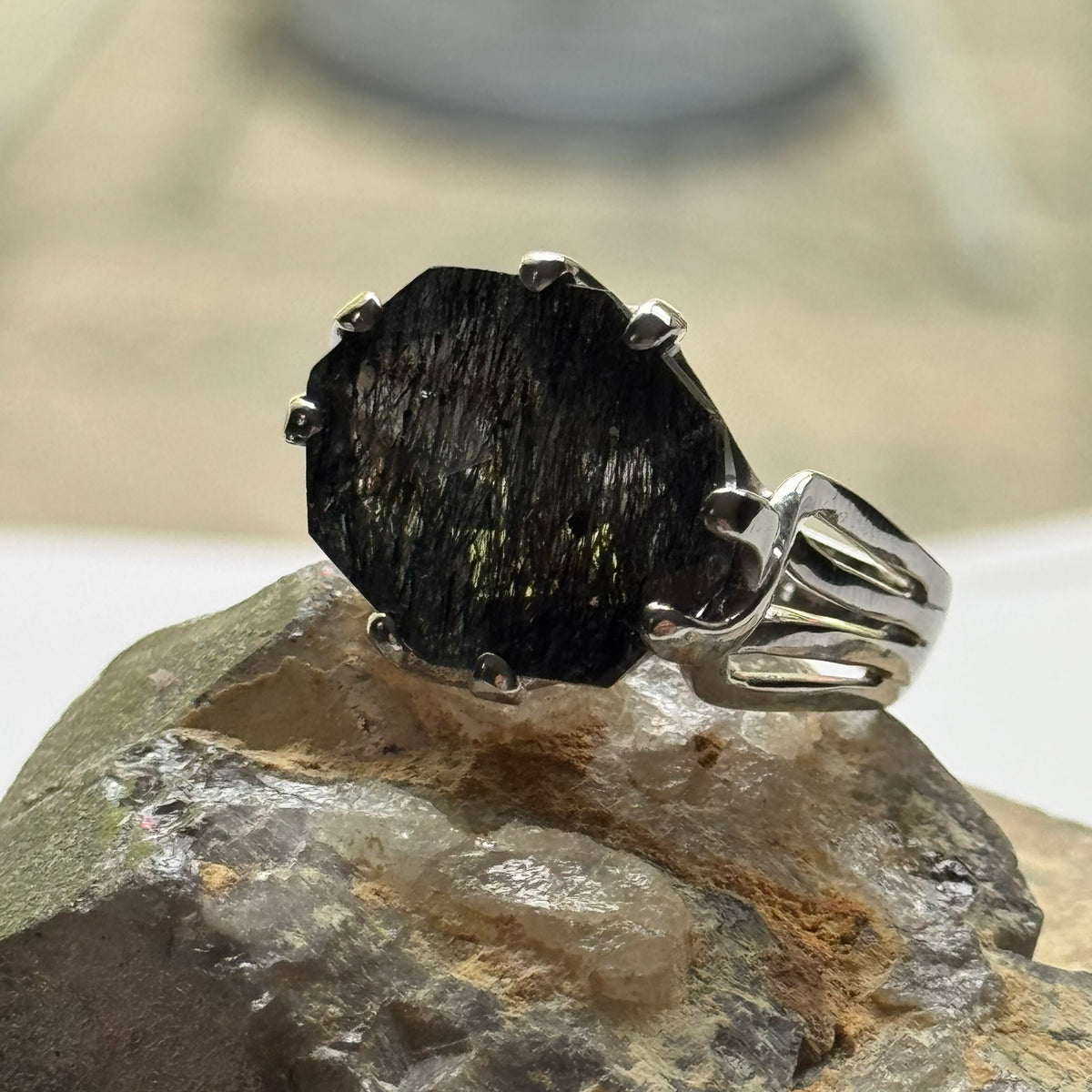 Sacred Seven Ring – 925 Sterling Silver –AAA Quality