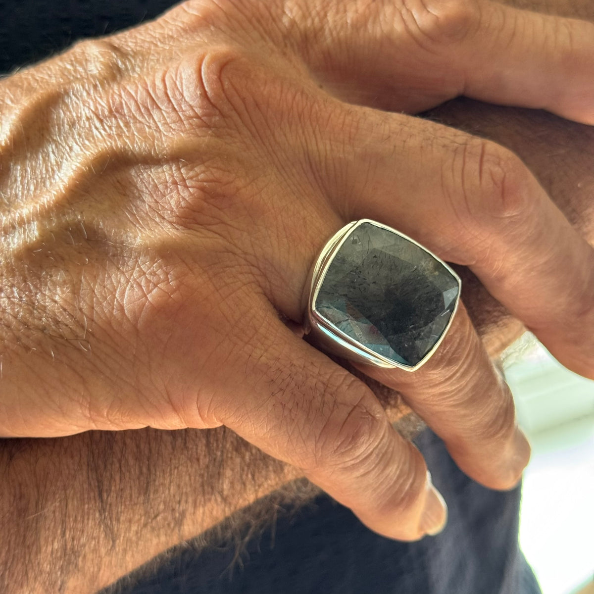 Sacred Seven Ring – 925 Sterling Silver – AAA Quality