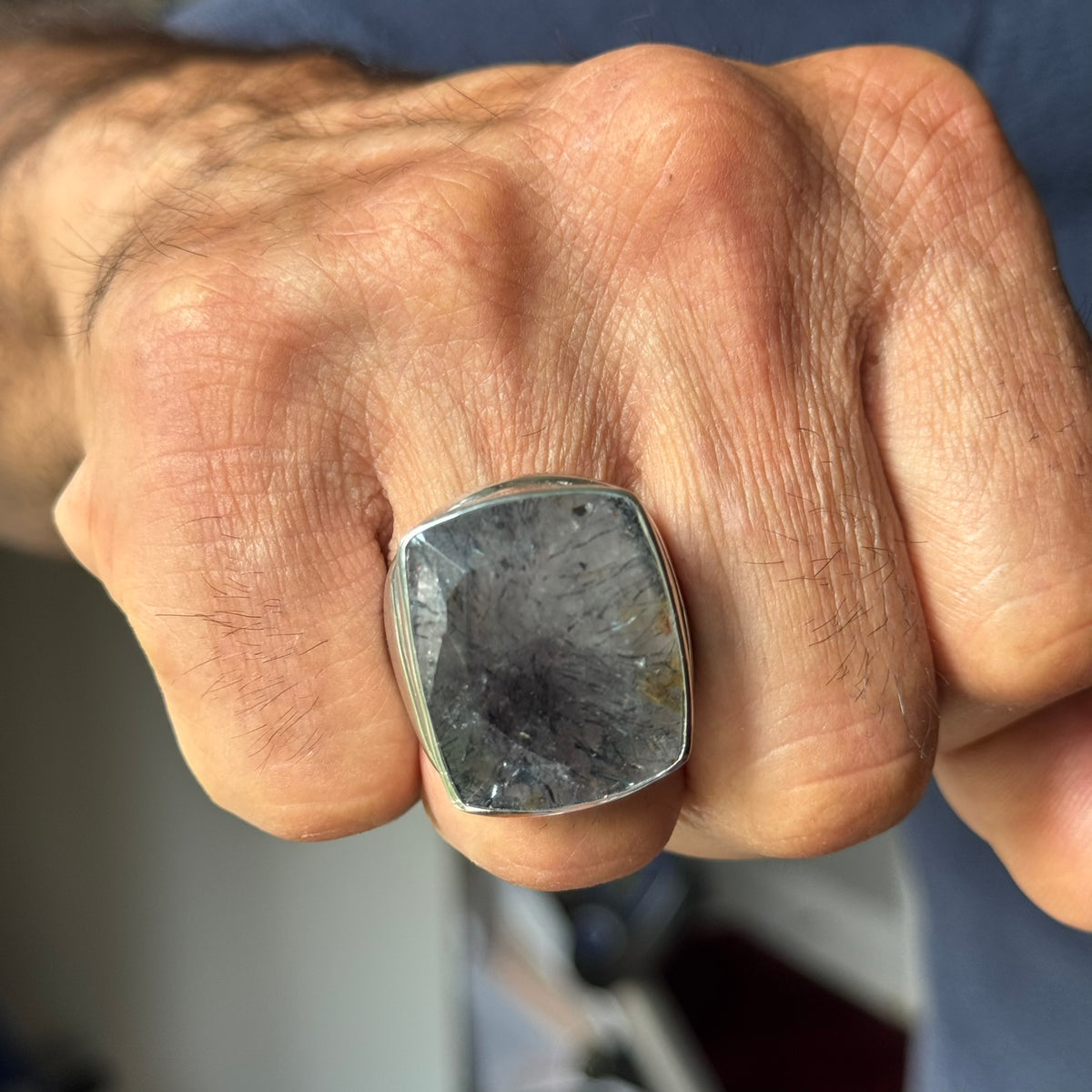 Sacred Seven Ring – 925 Sterling Silver – AAA Quality
