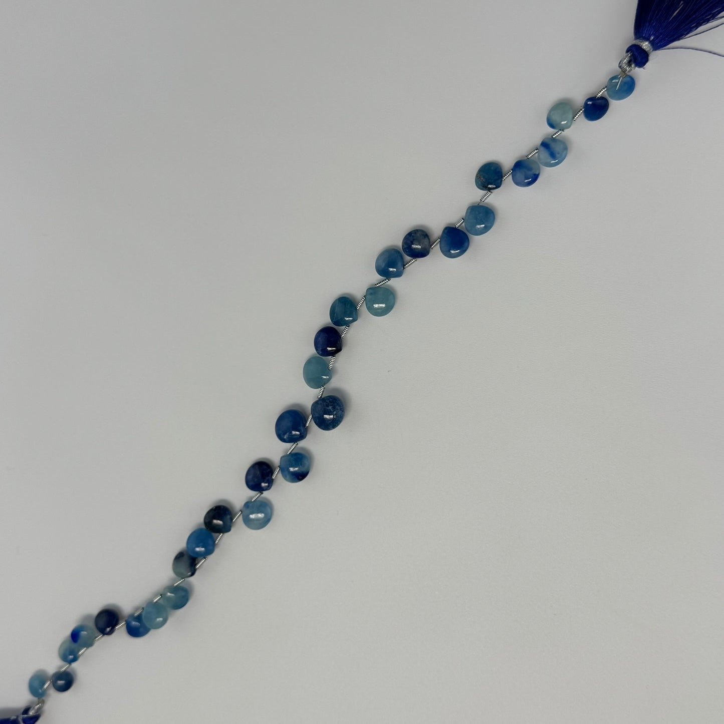 Afghanite Polished Teardrop Gemstone Beads (AA Quality)