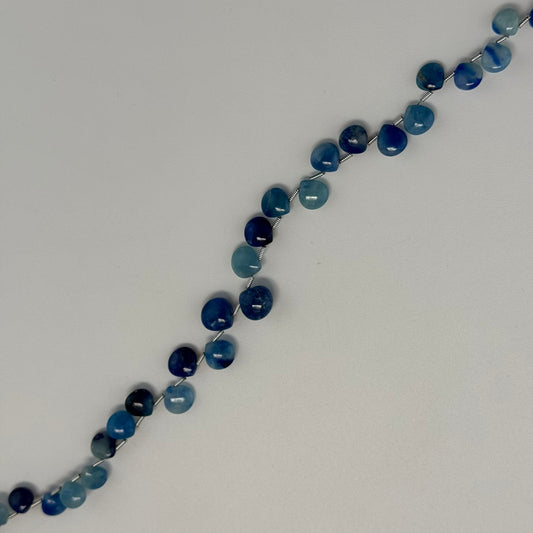 Afghanite Polished Teardrop Gemstone Beads (AA Quality)