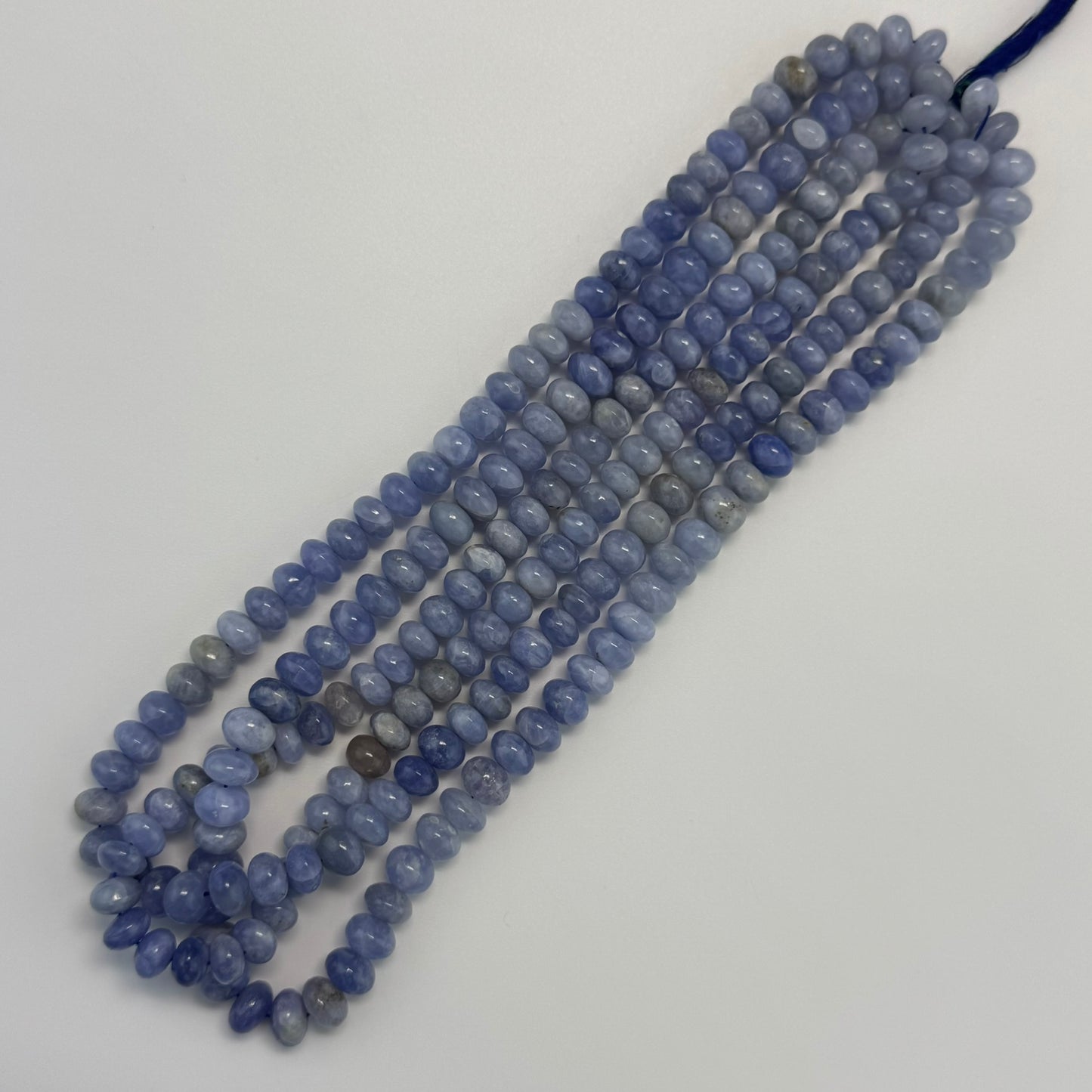 Hackmanite Polished Rondelle Gemstone Beads (A Quality)