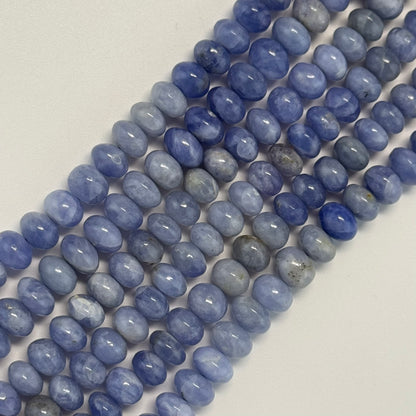 Hackmanite Polished Rondelle Gemstone Beads (A Quality)