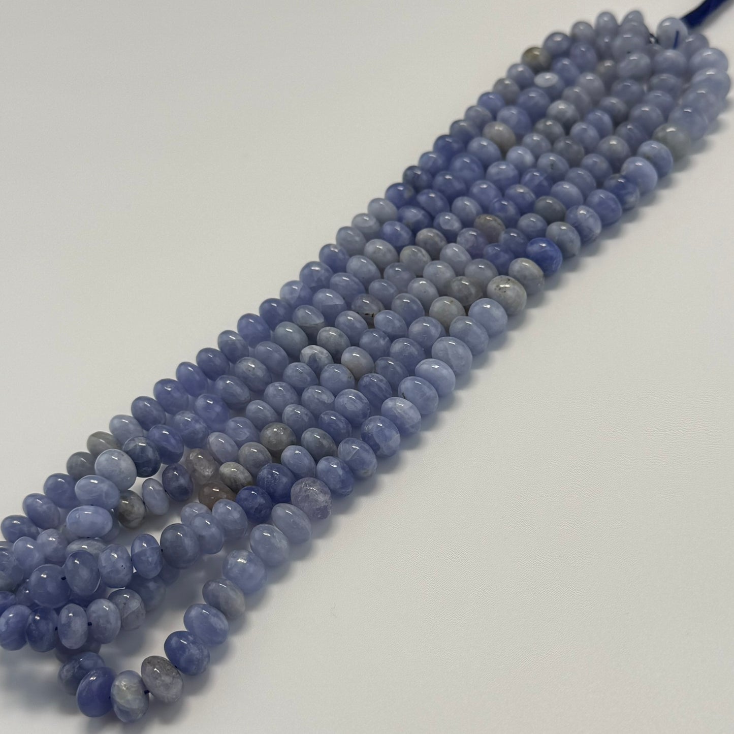 Hackmanite Polished Rondelle Gemstone Beads (A Quality)