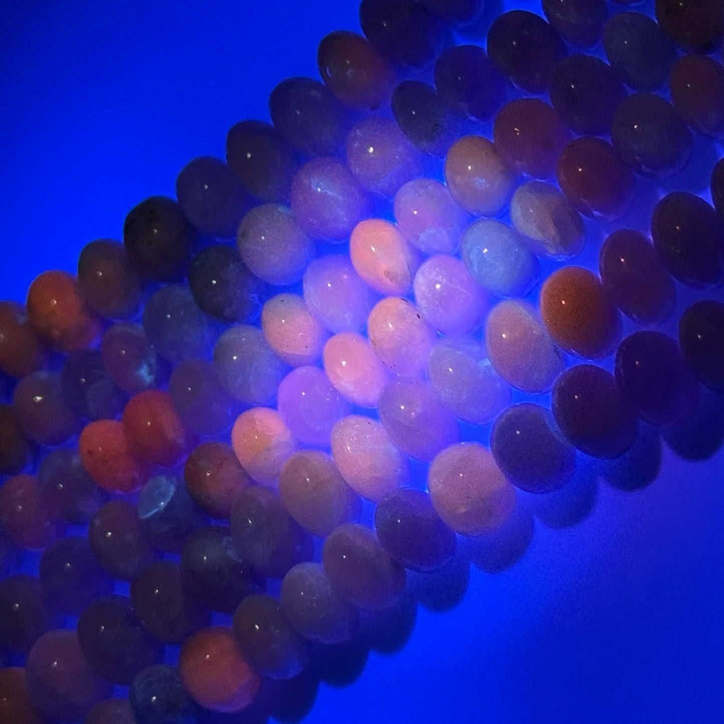 Hackmanite Polished Rondelle Gemstone Beads (A Quality)