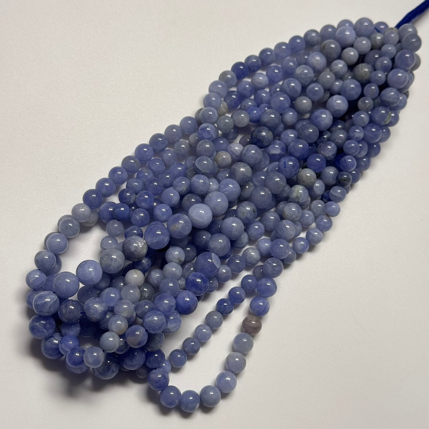 Hackmanite Polished Round Gemstone Beads