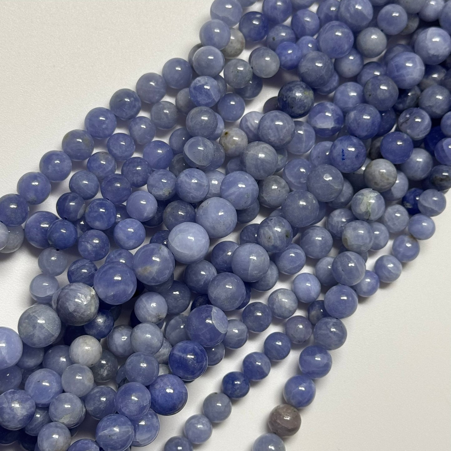 Hackmanite Polished Round Gemstone Beads