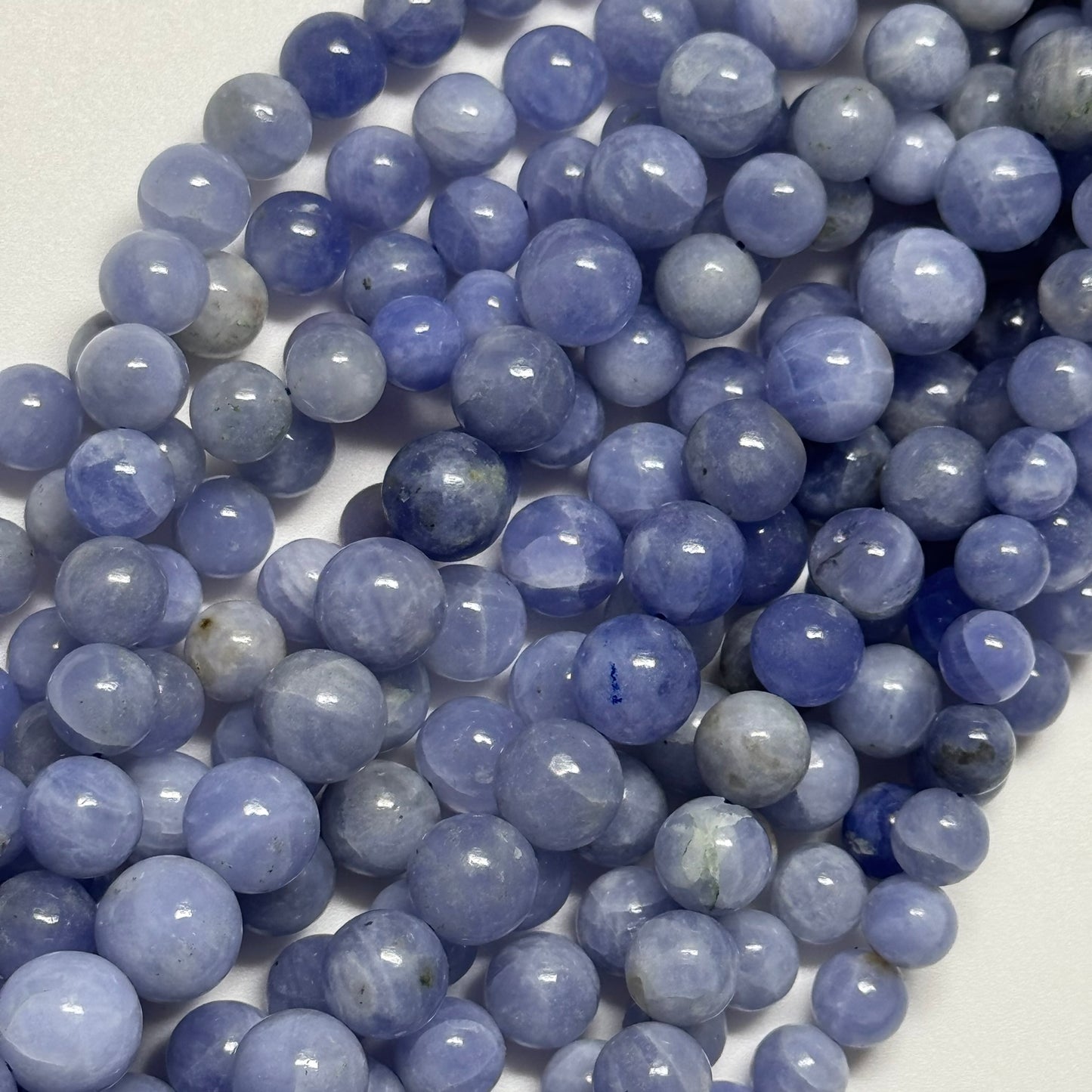 Hackmanite Polished Round Gemstone Beads
