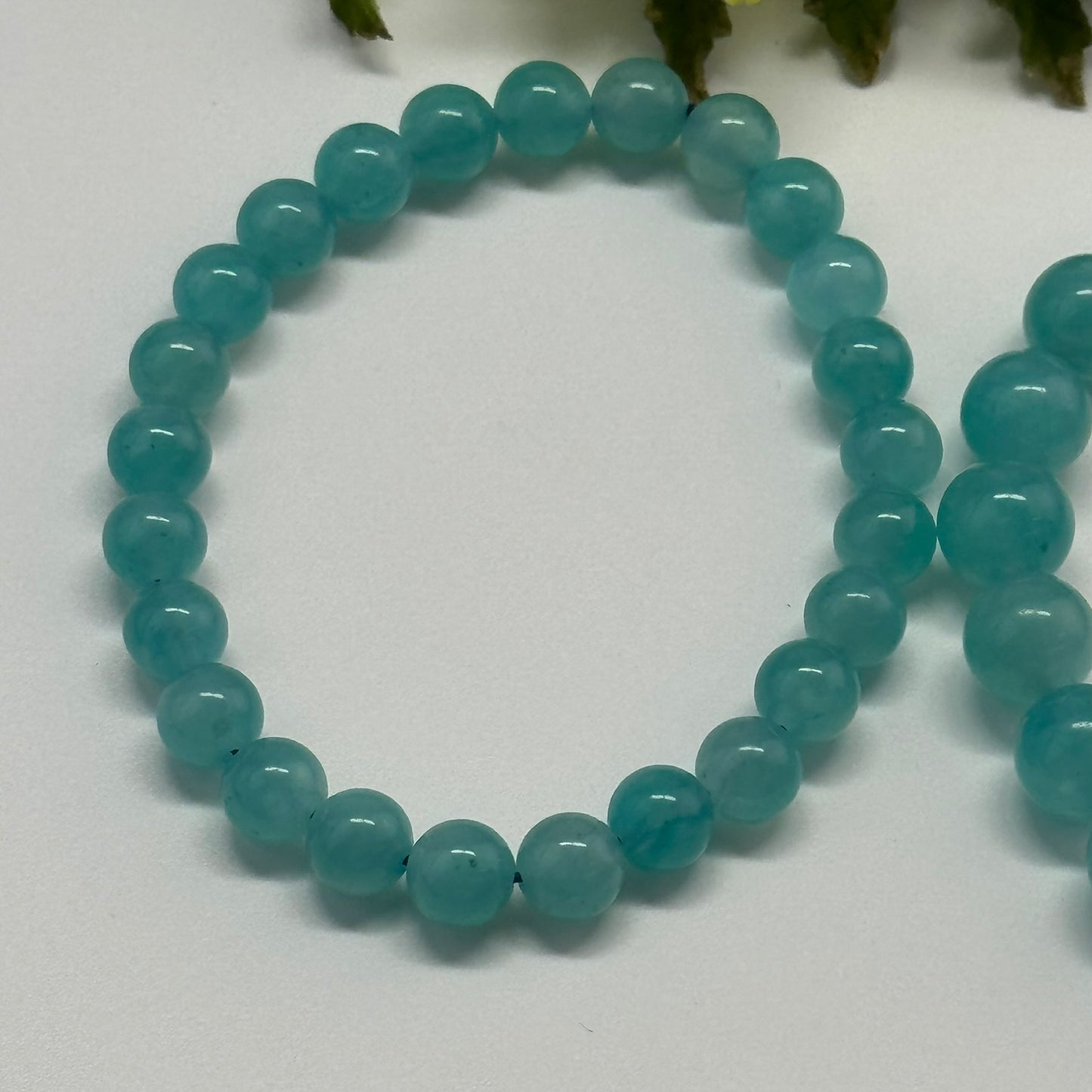 Amazonite Bracelet – Natural Blue-Green Gemstone for Jewelry & Collectors