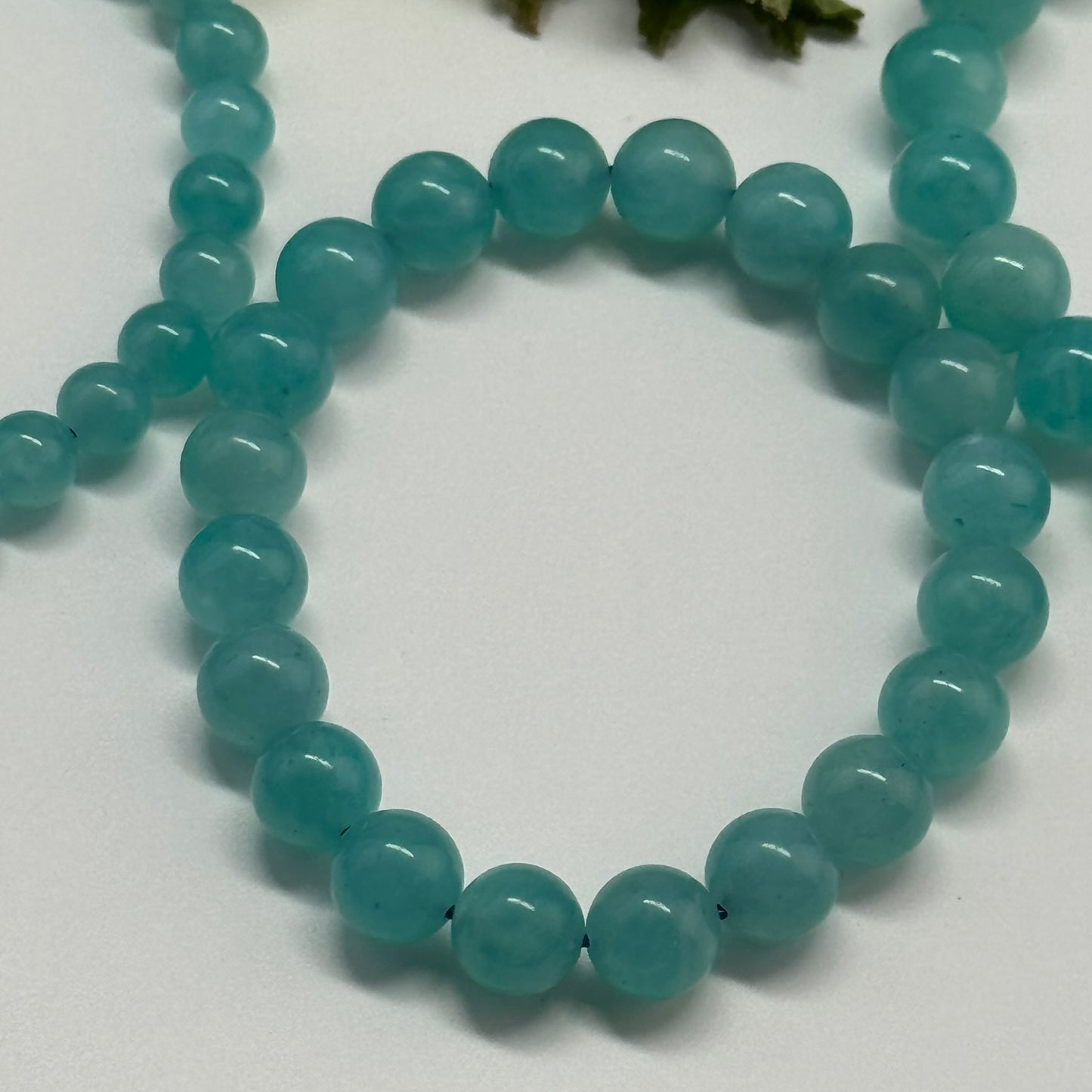 Amazonite Bracelet – Natural Blue-Green Gemstone for Jewelry & Collectors