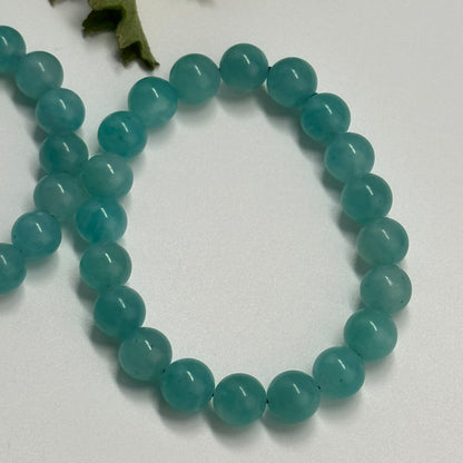 Amazonite Bracelet – Natural Blue-Green Gemstone for Jewelry & Collectors