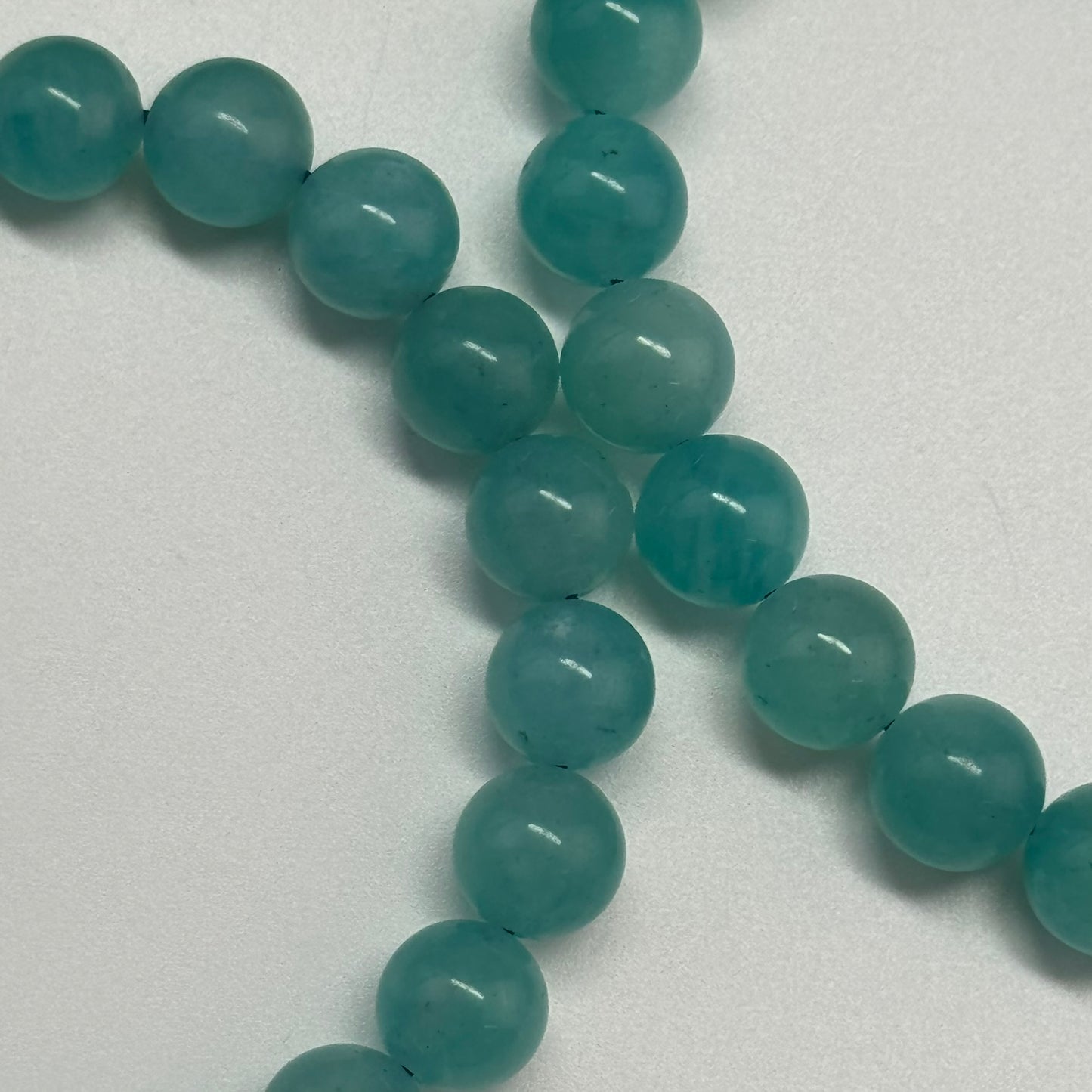 Amazonite Bracelet – Natural Blue-Green Gemstone for Jewelry & Collectors
