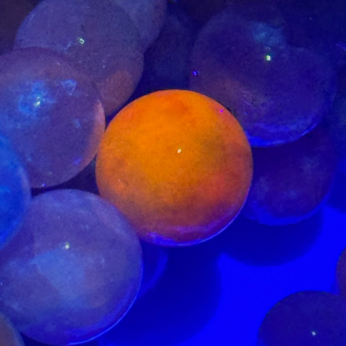 Hackmanite Polished Round Gemstone Beads