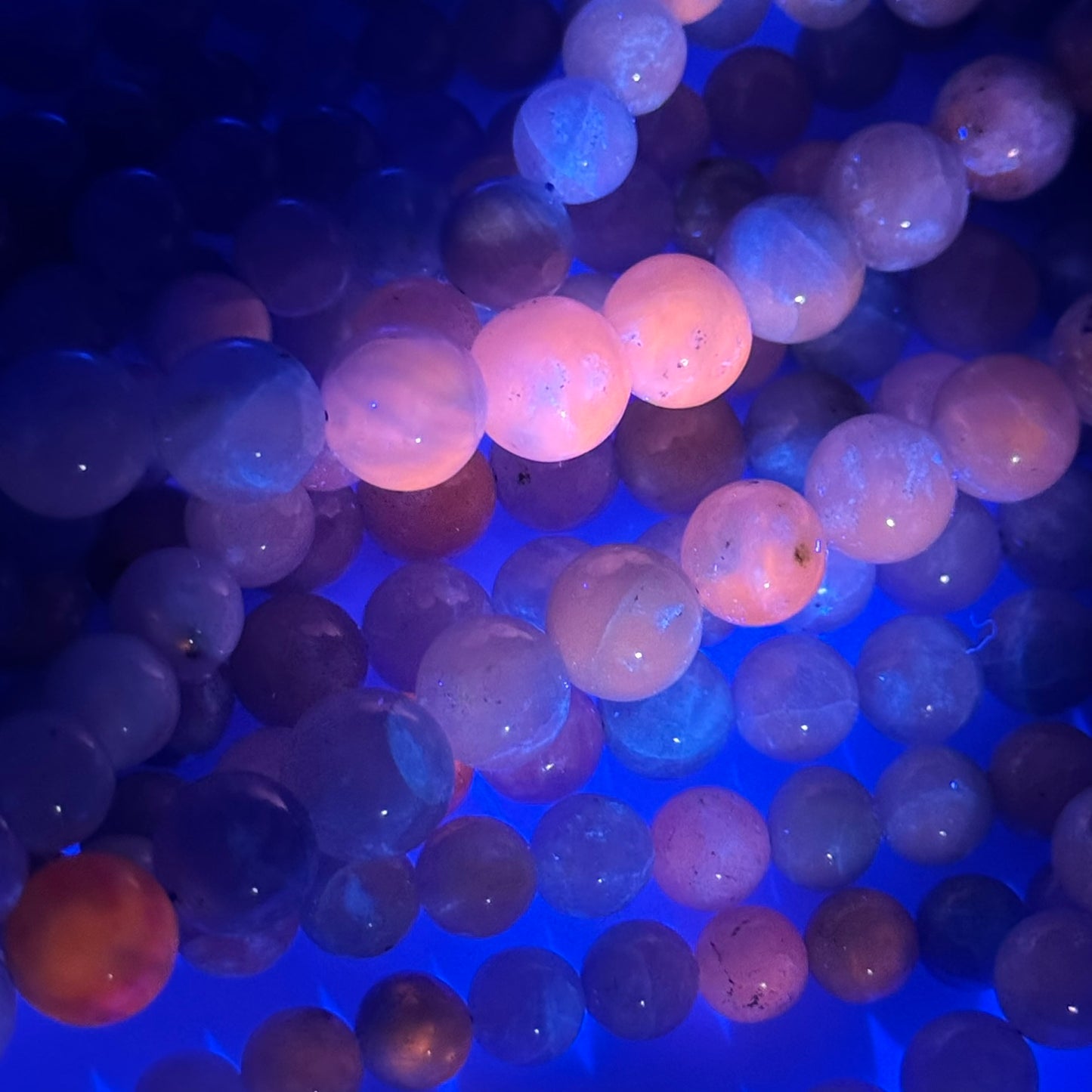 Hackmanite Polished Round Gemstone Beads