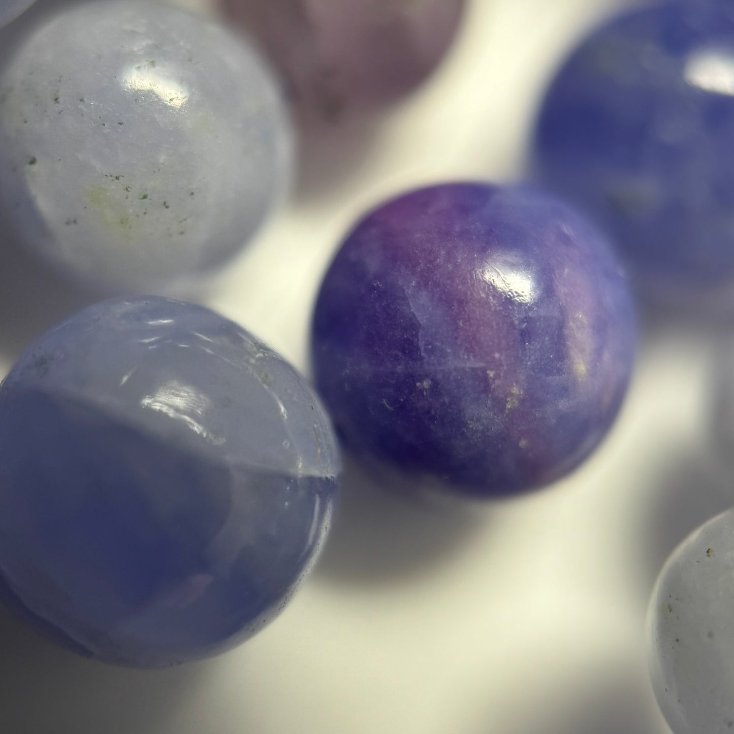 Hackmanite Polished Round Gemstone Beads