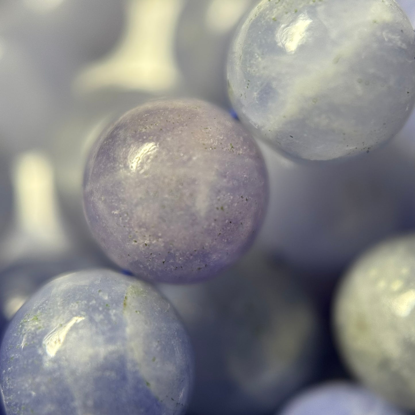 Hackmanite Polished Round Gemstone Beads