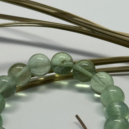 Green Fluorite Bracelet – Natural Gemstone Jewelry - (AAAA Quality)