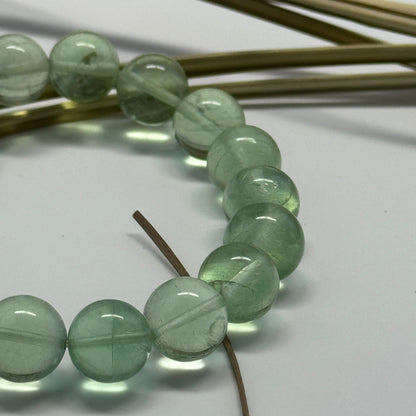 Green Fluorite Bracelet – Natural Gemstone Jewelry - (AAAA Quality)