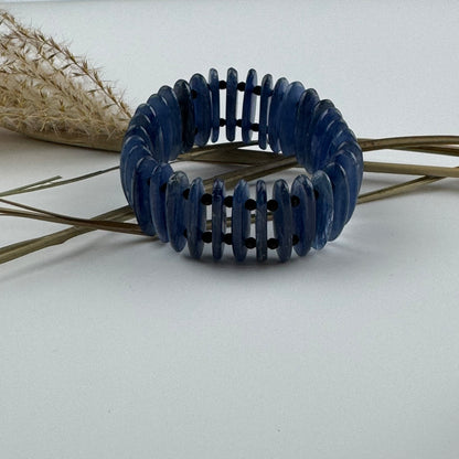Kyanite Bracelet – Natural Blue Gemstone Jewelry