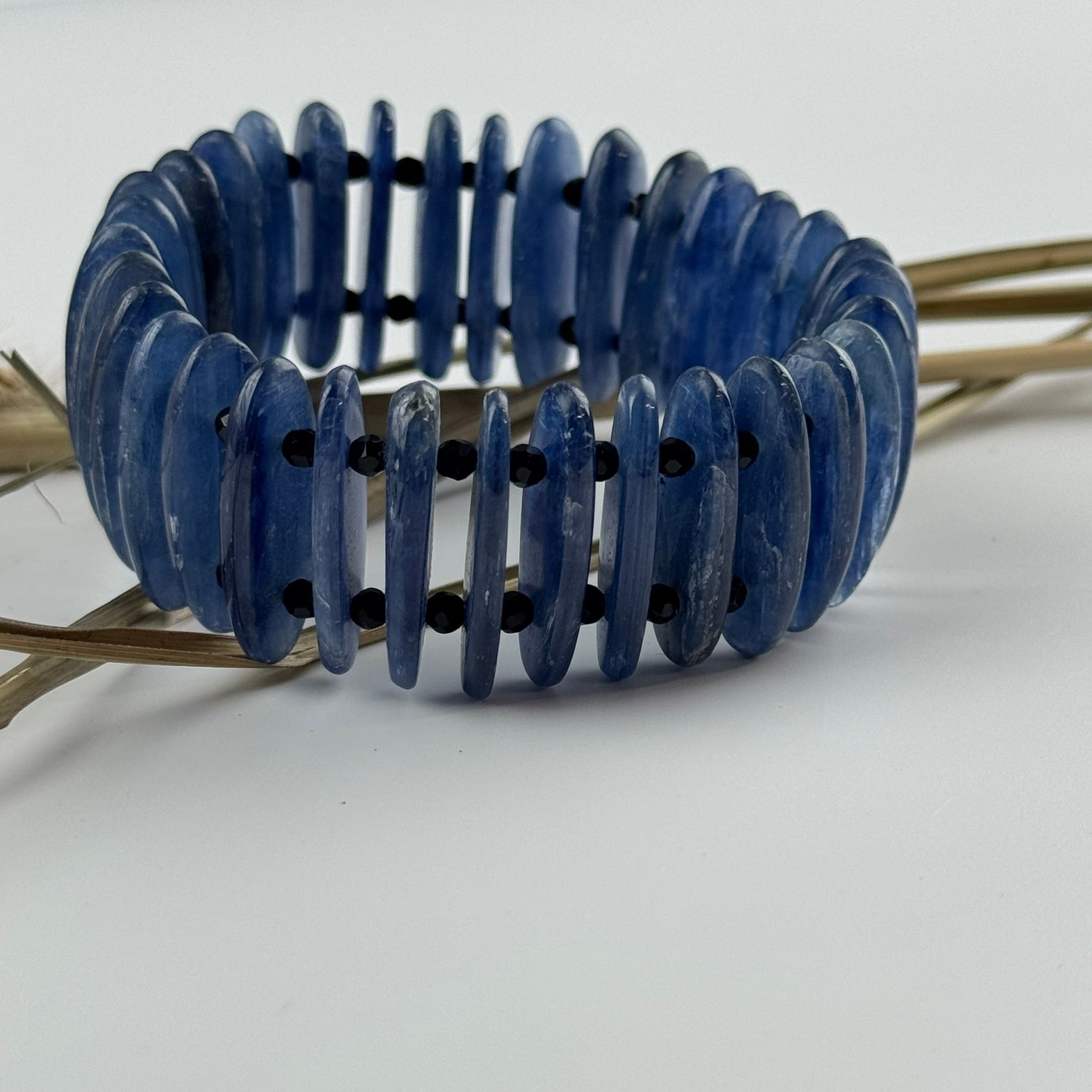 Kyanite Bracelet – Natural Blue Gemstone Jewelry