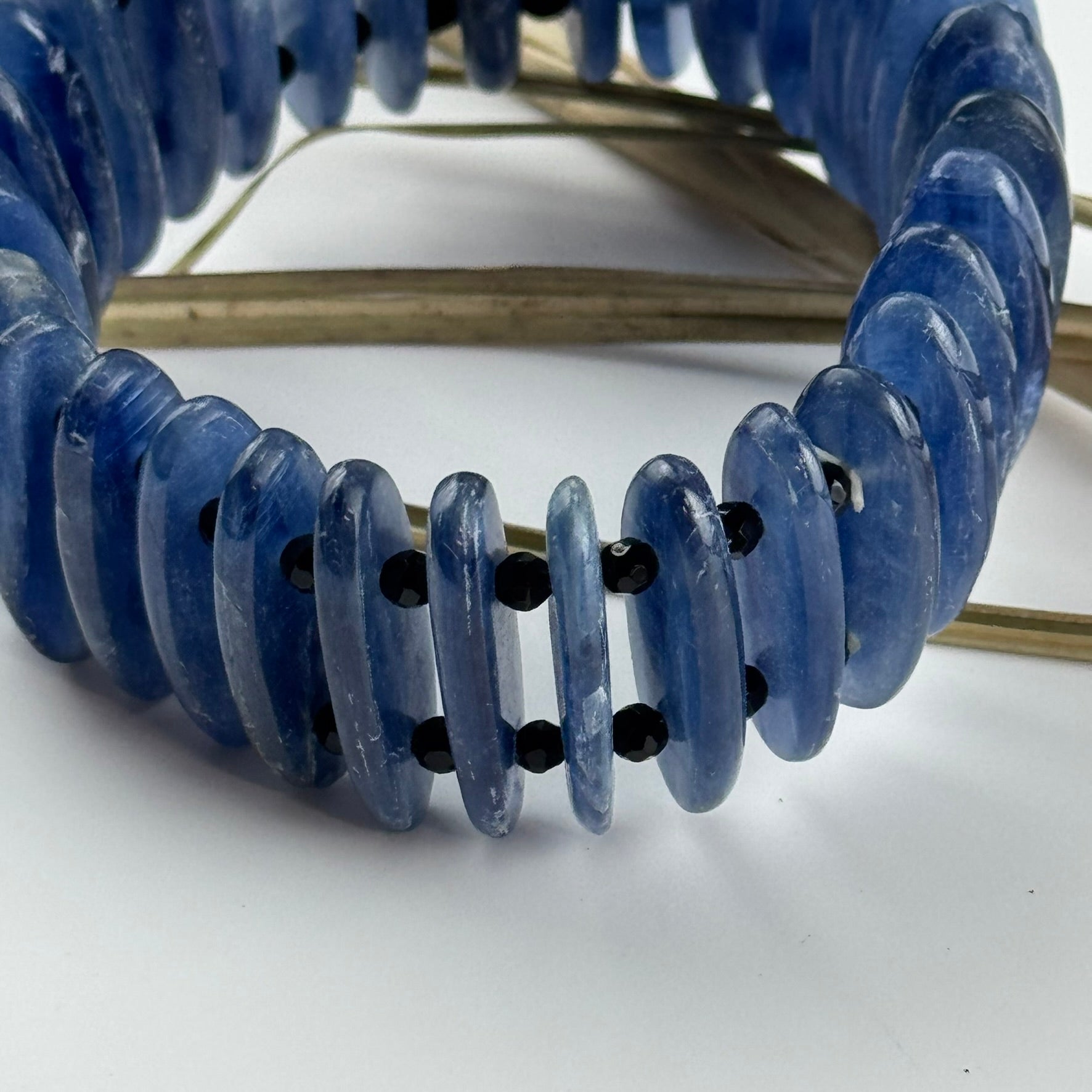 Kyanite Bracelet – Natural Blue Gemstone Jewelry