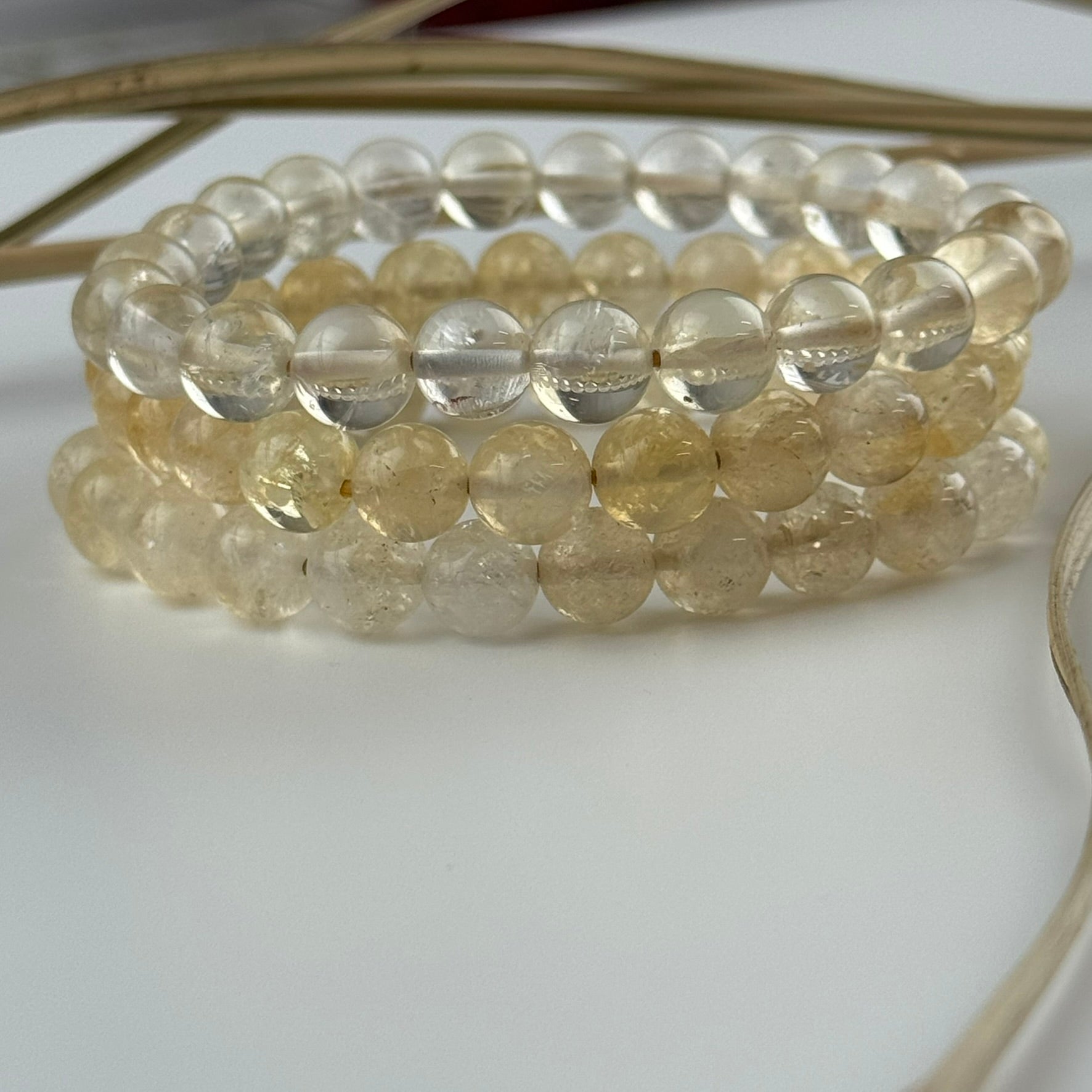 Citrine Bracelet – Natural Yellow Gemstone Jewelry