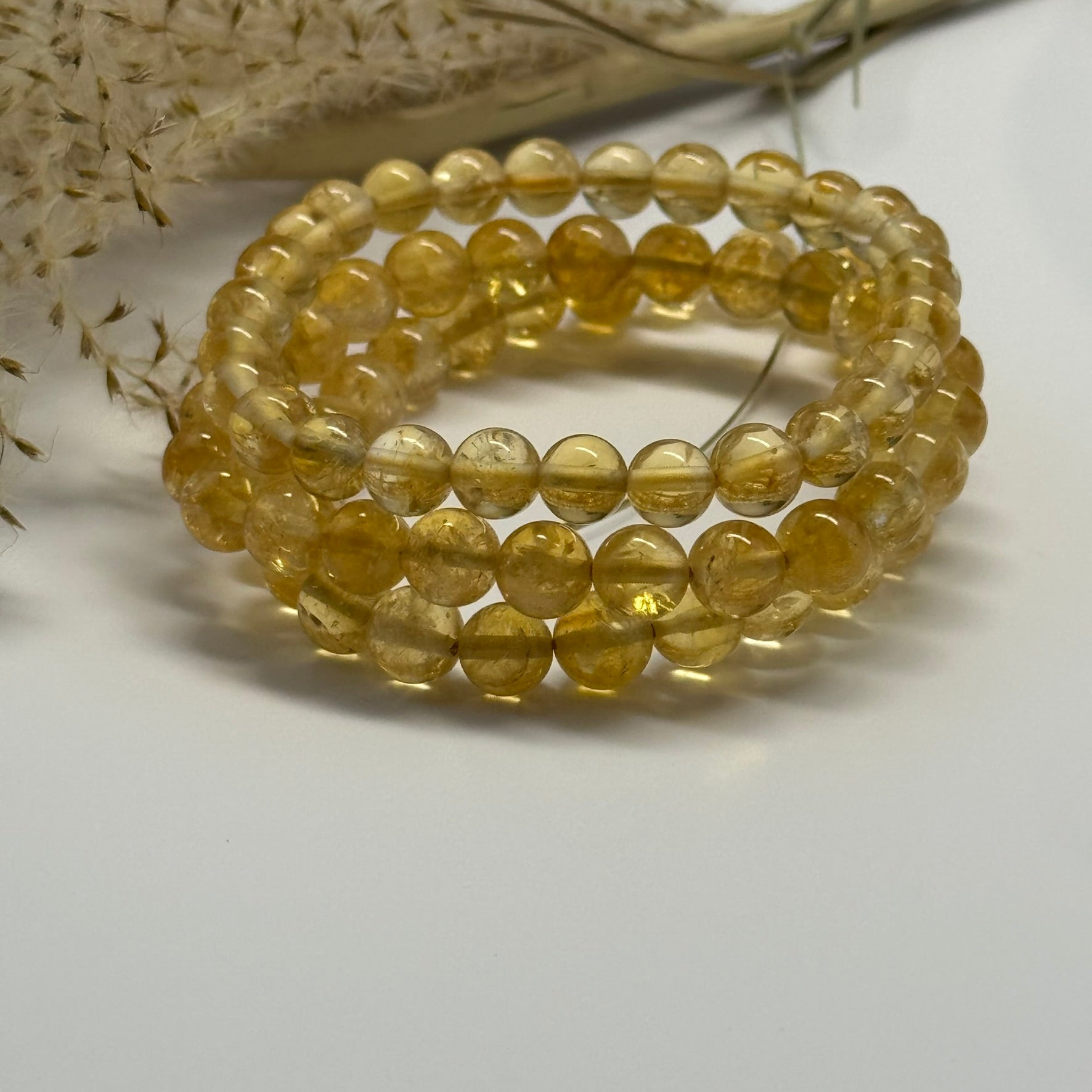 Citrine Bracelet – Natural Yellow Gemstone Jewelry