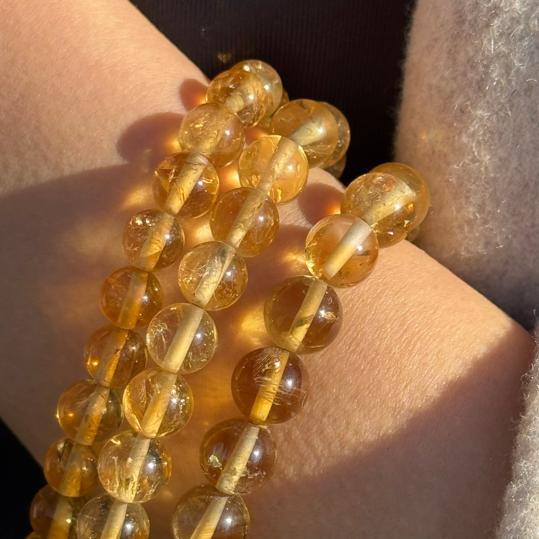 Citrine Bracelet – Natural Yellow Gemstone Jewelry