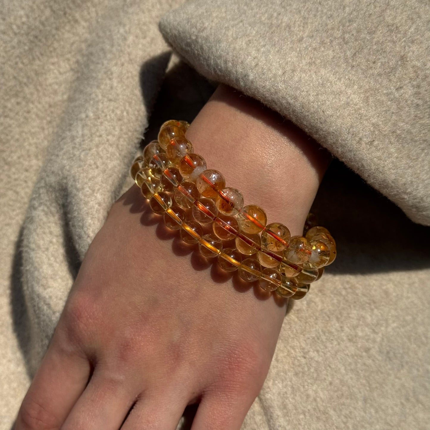 Citrine Bracelet – Natural Yellow Gemstone Jewelry for Energy & Style