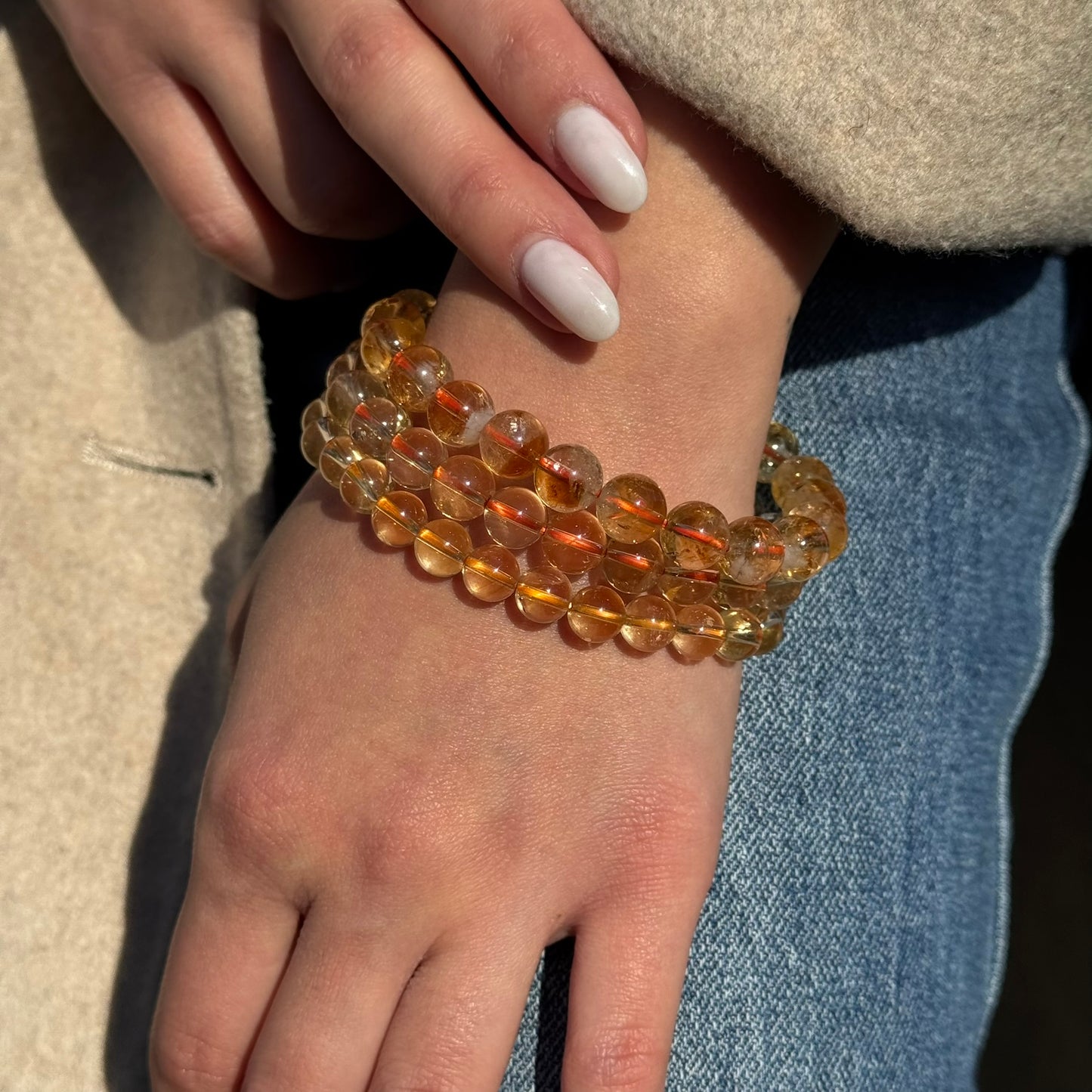 Citrine Bracelet – Natural Yellow Gemstone Jewelry for Energy & Style
