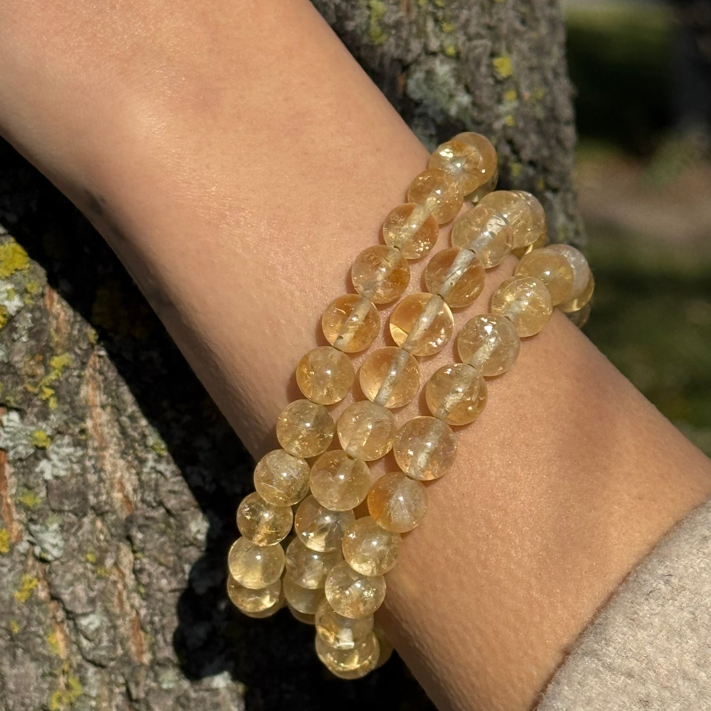 Citrine Bracelet – Natural Yellow Gemstone Jewelry
