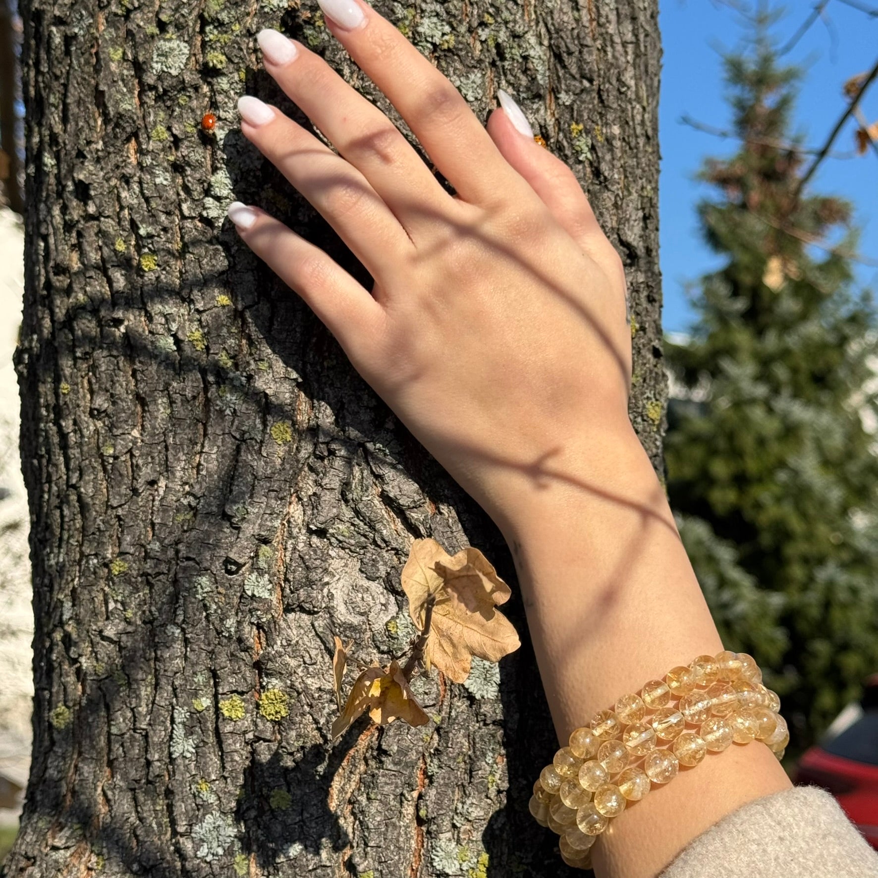 Citrine Bracelet – Natural Yellow Gemstone Jewelry