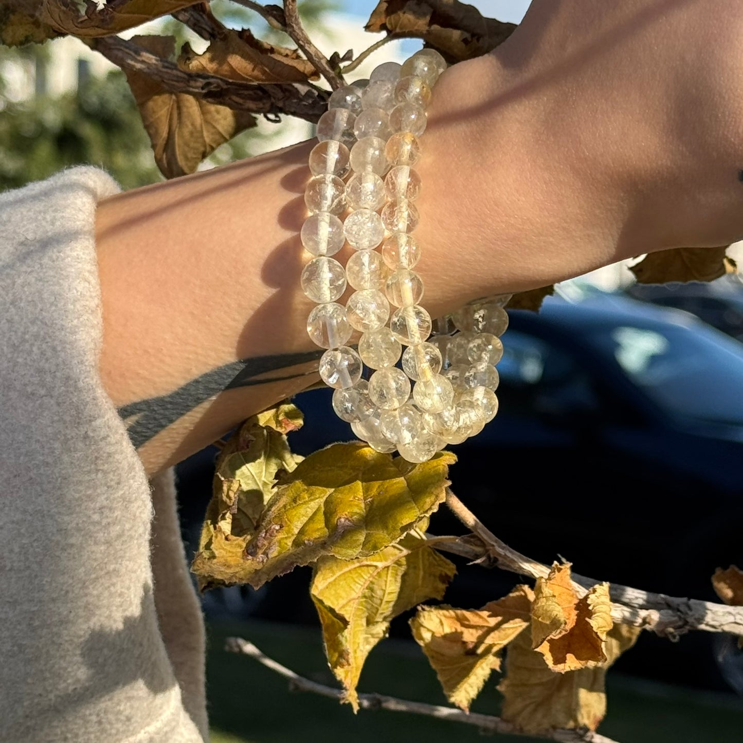 Citrine Bracelet – Natural Yellow Gemstone Jewelry
