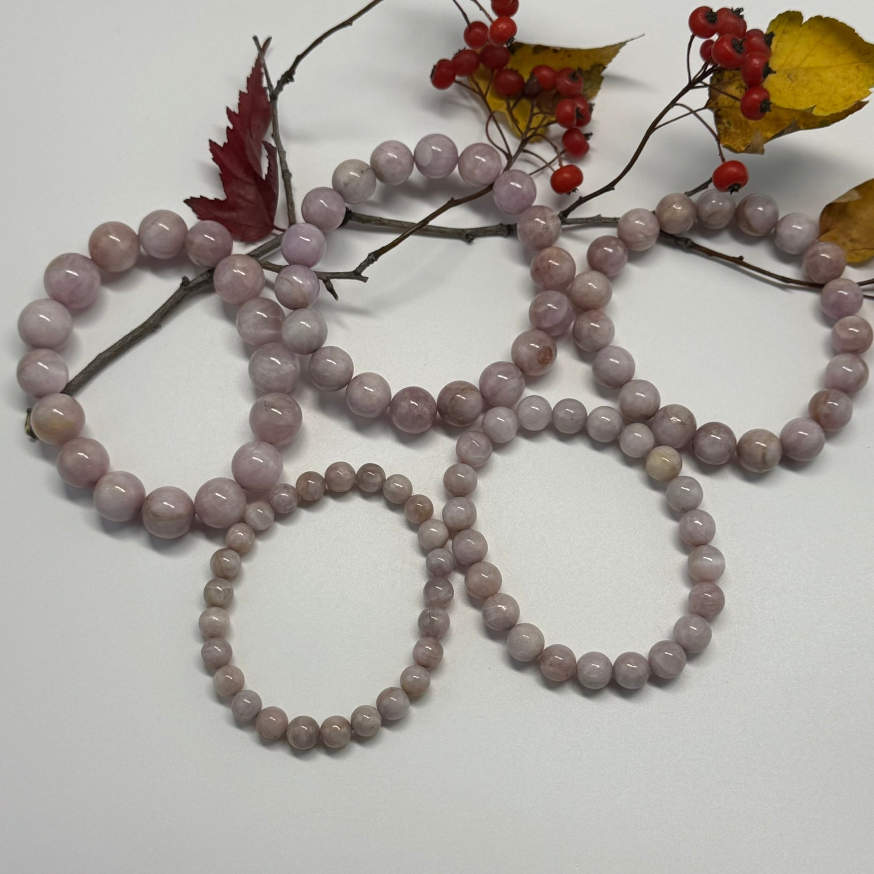 Kunzite Bracelet – Natural Pink Gemstone Jewelry