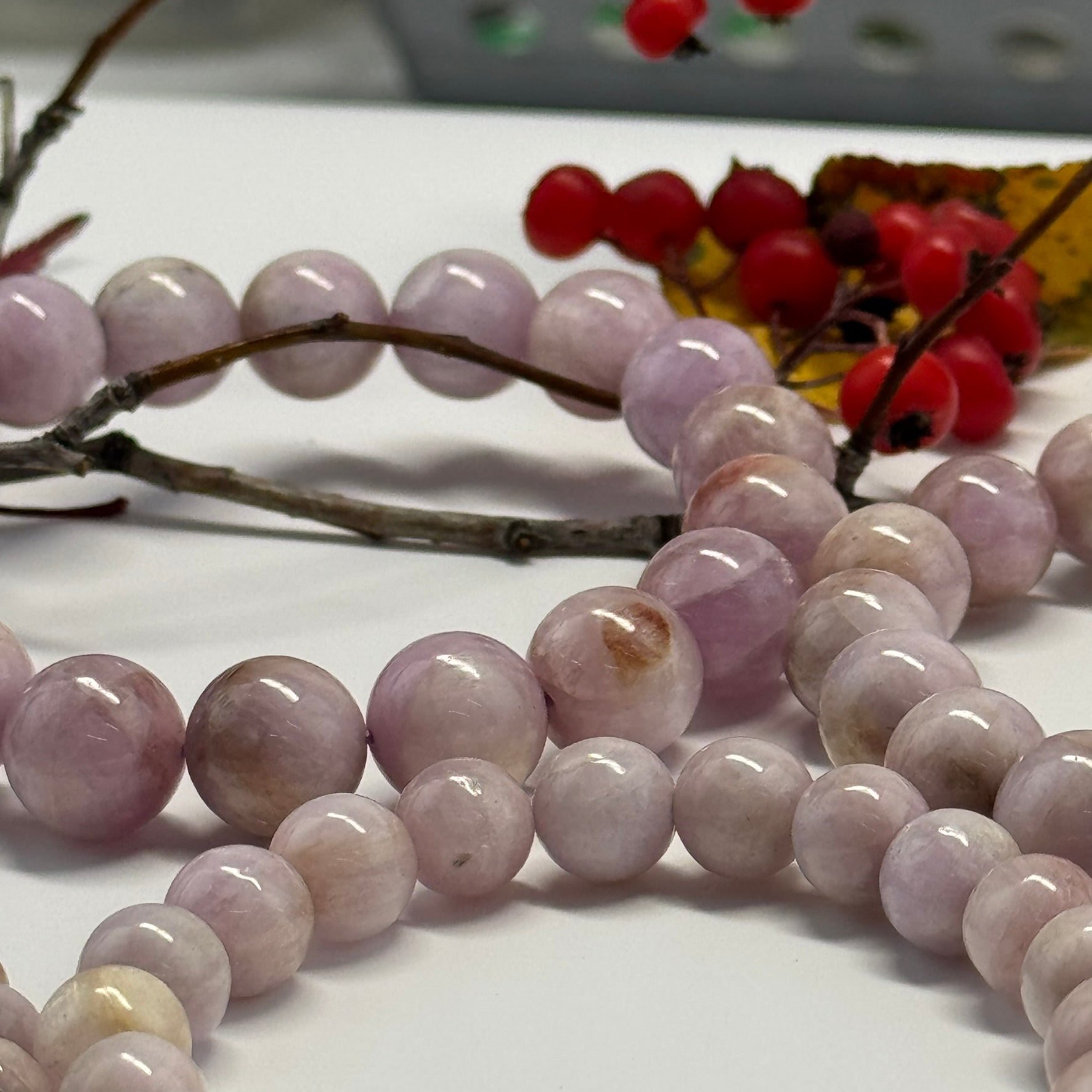 Kunzite Bracelet – Natural Pink Gemstone Jewelry