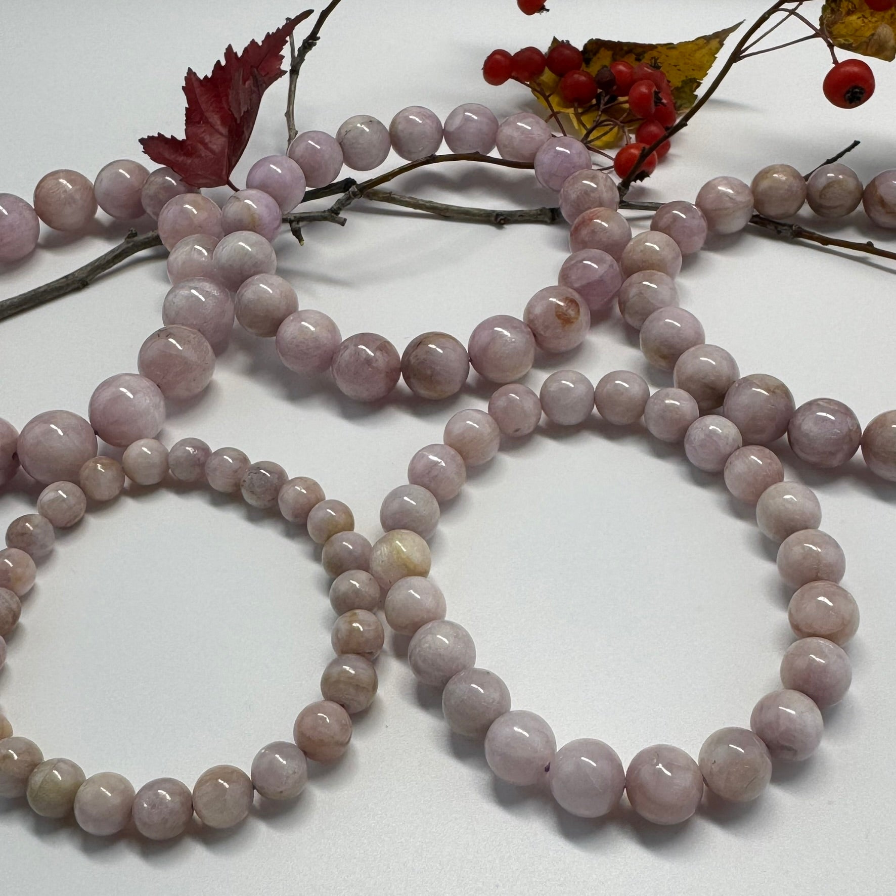 Kunzite Bracelet – Natural Pink Gemstone Jewelry