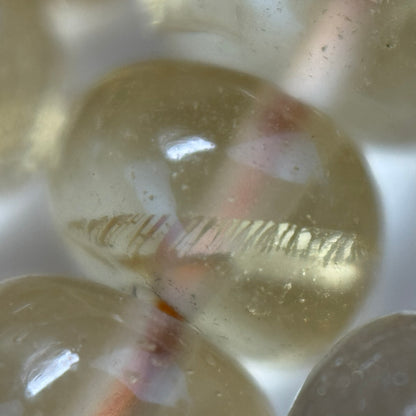 Citrine Polished Rondelle Gemstone Beads (AA Quality)