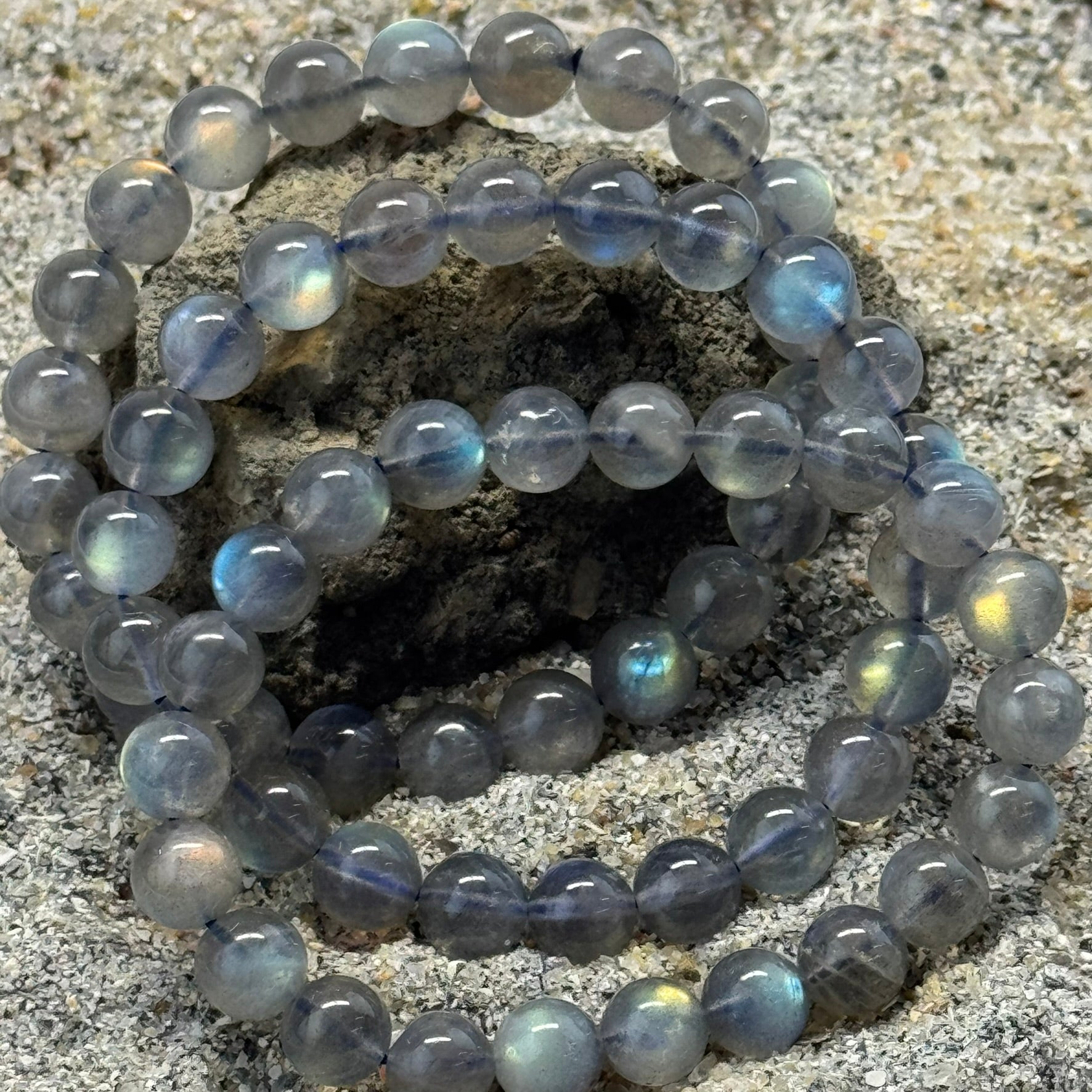 Labradorite Bracelet – Natural Gemstone Jewelry