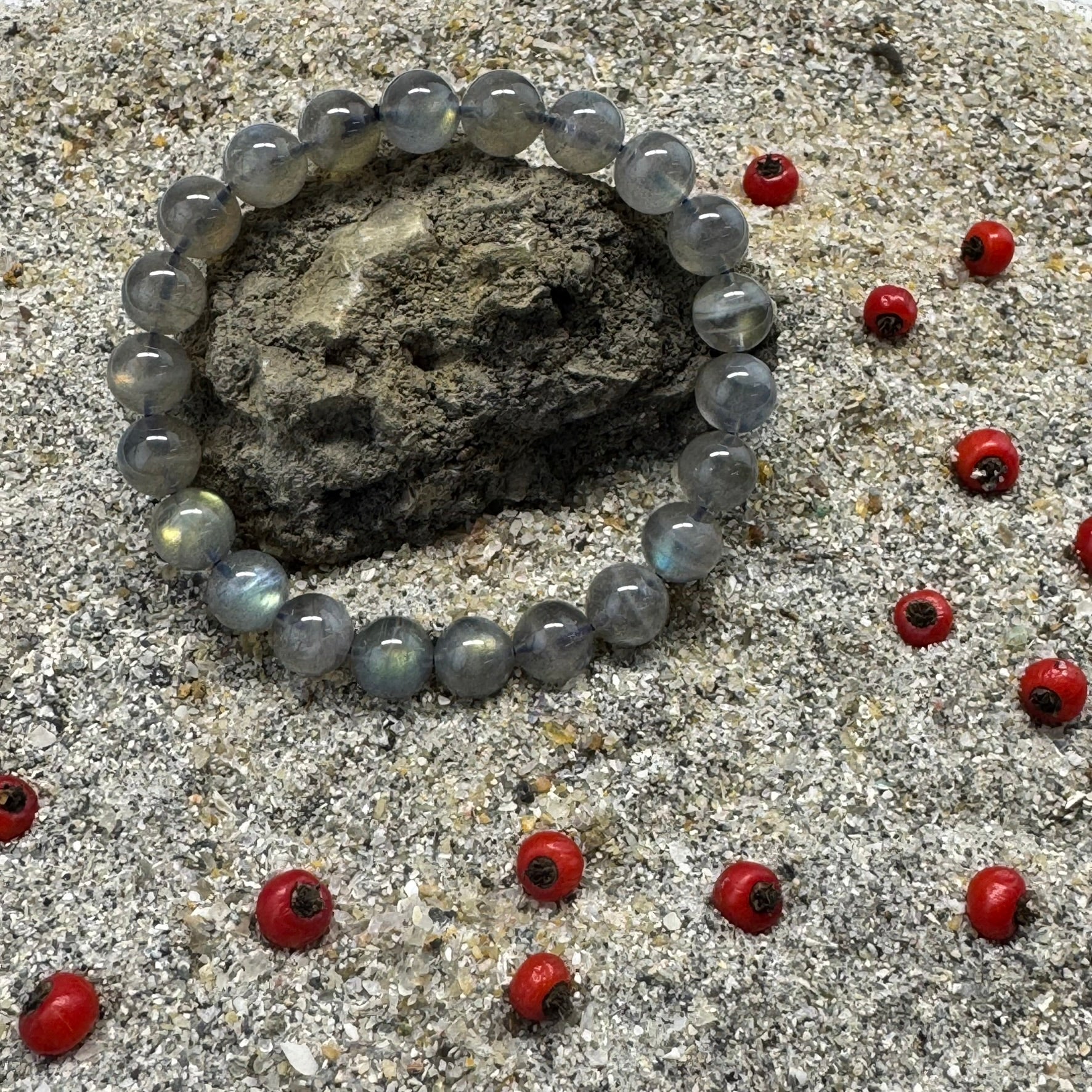 Labradorite Bracelet – Natural Gemstone Jewelry