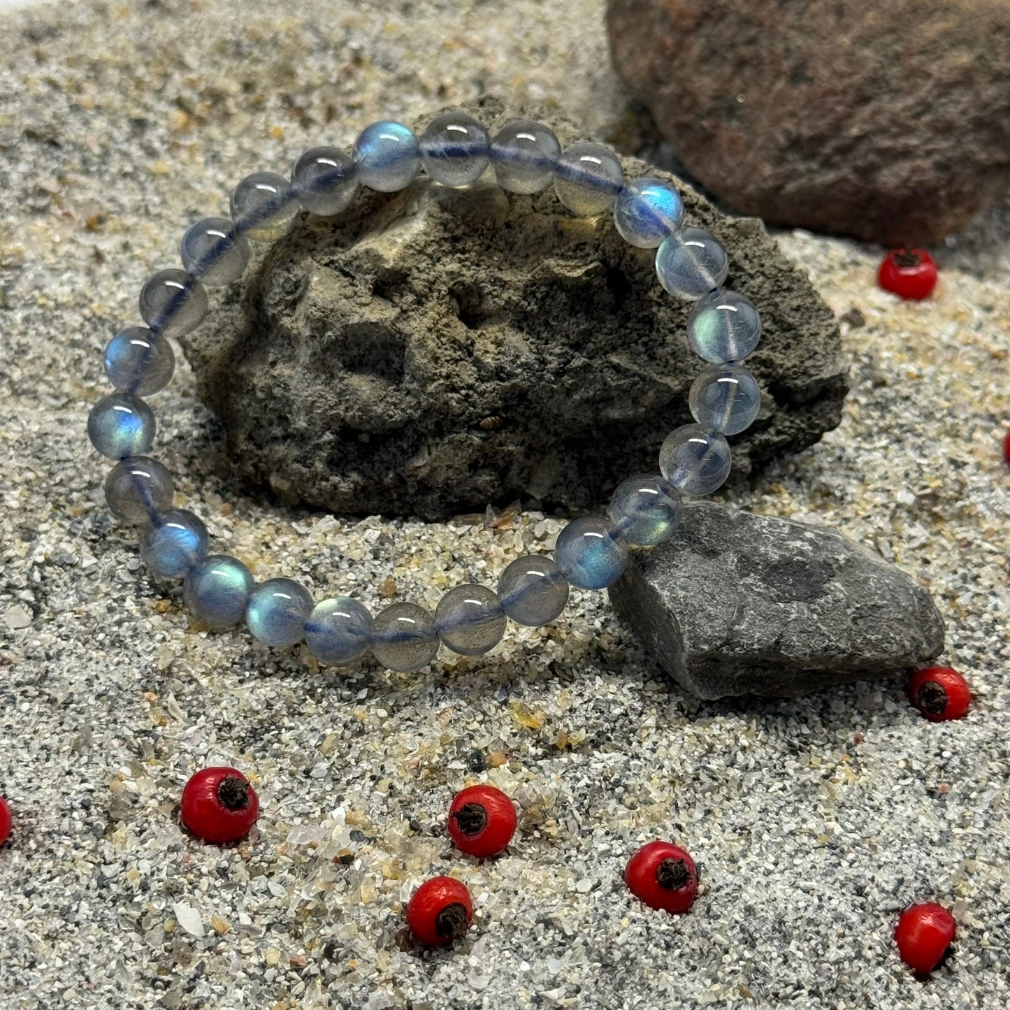 Labradorite Bracelet – Natural Gemstone Jewelry