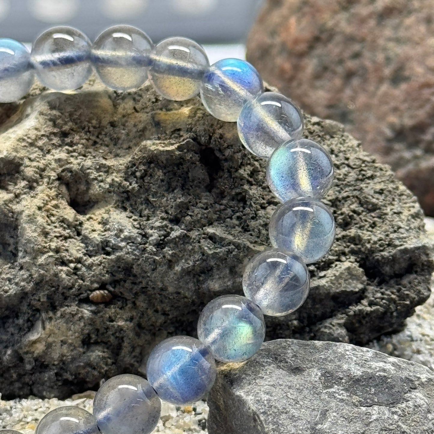 Labradorite Bracelet – Natural Gemstone Jewelry